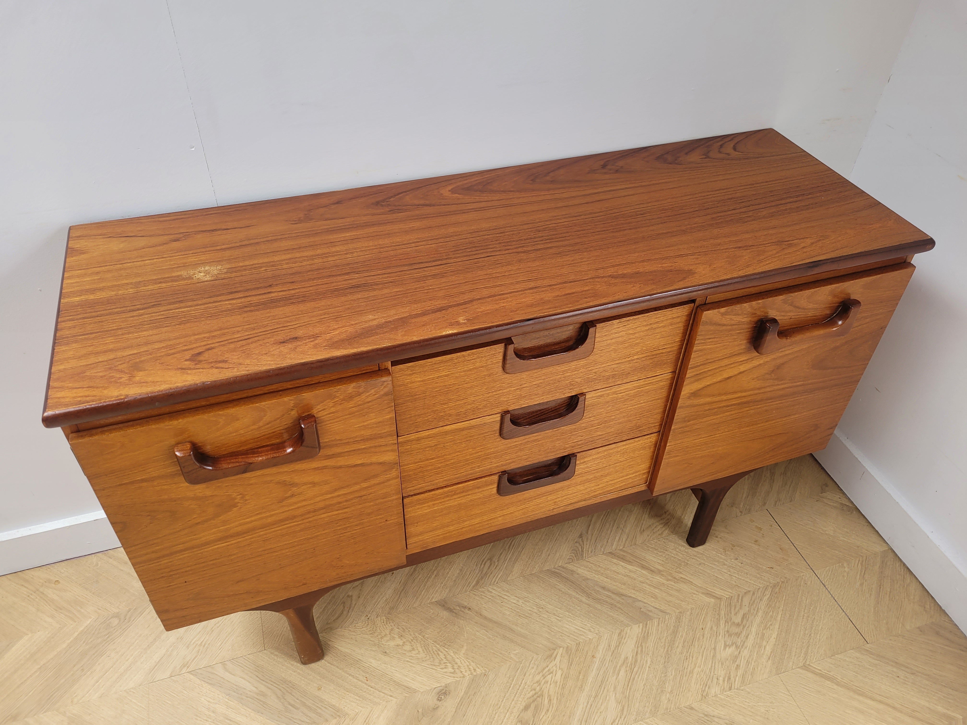 Teak Compact Sideboard