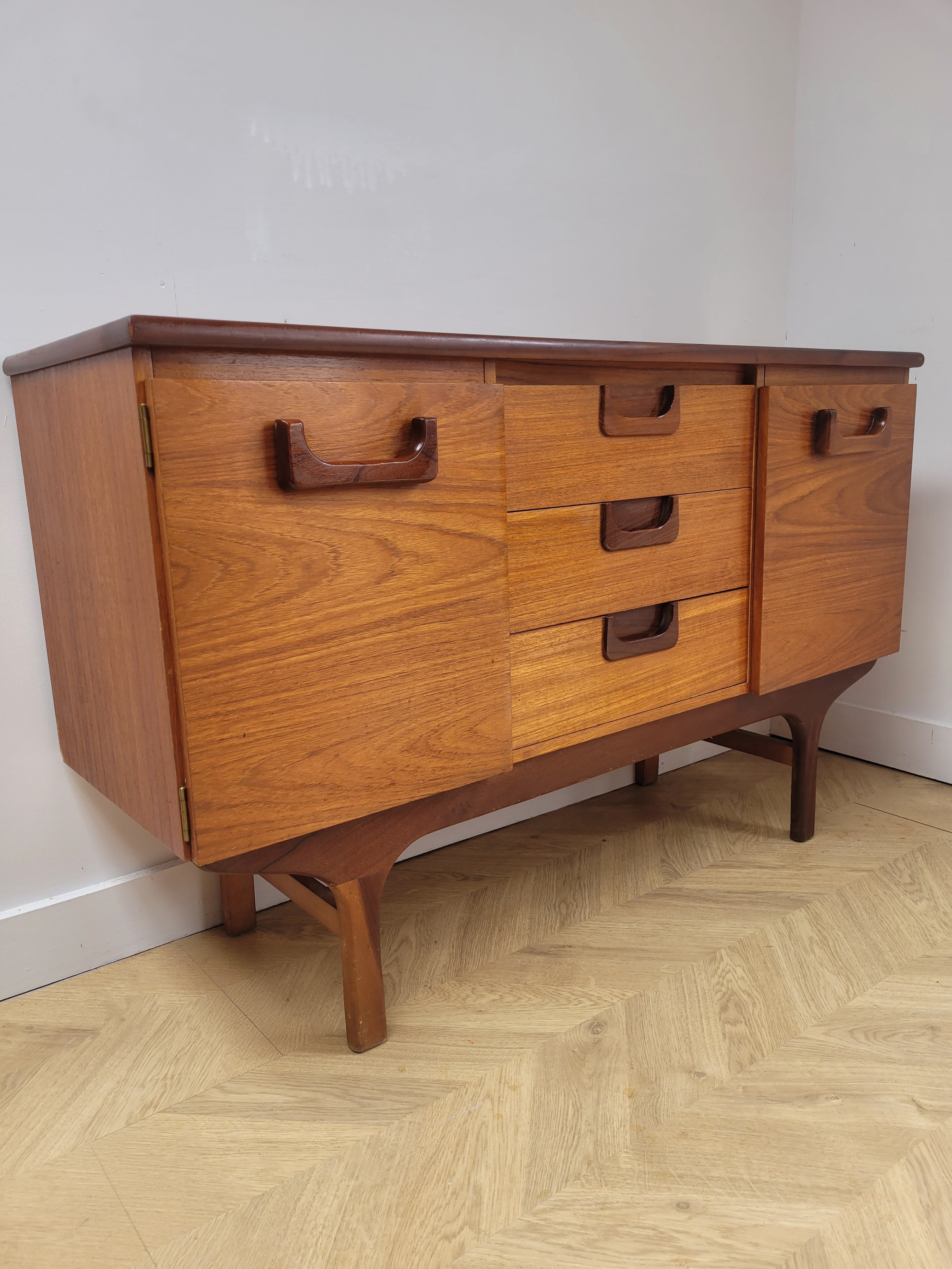 Teak Compact Sideboard