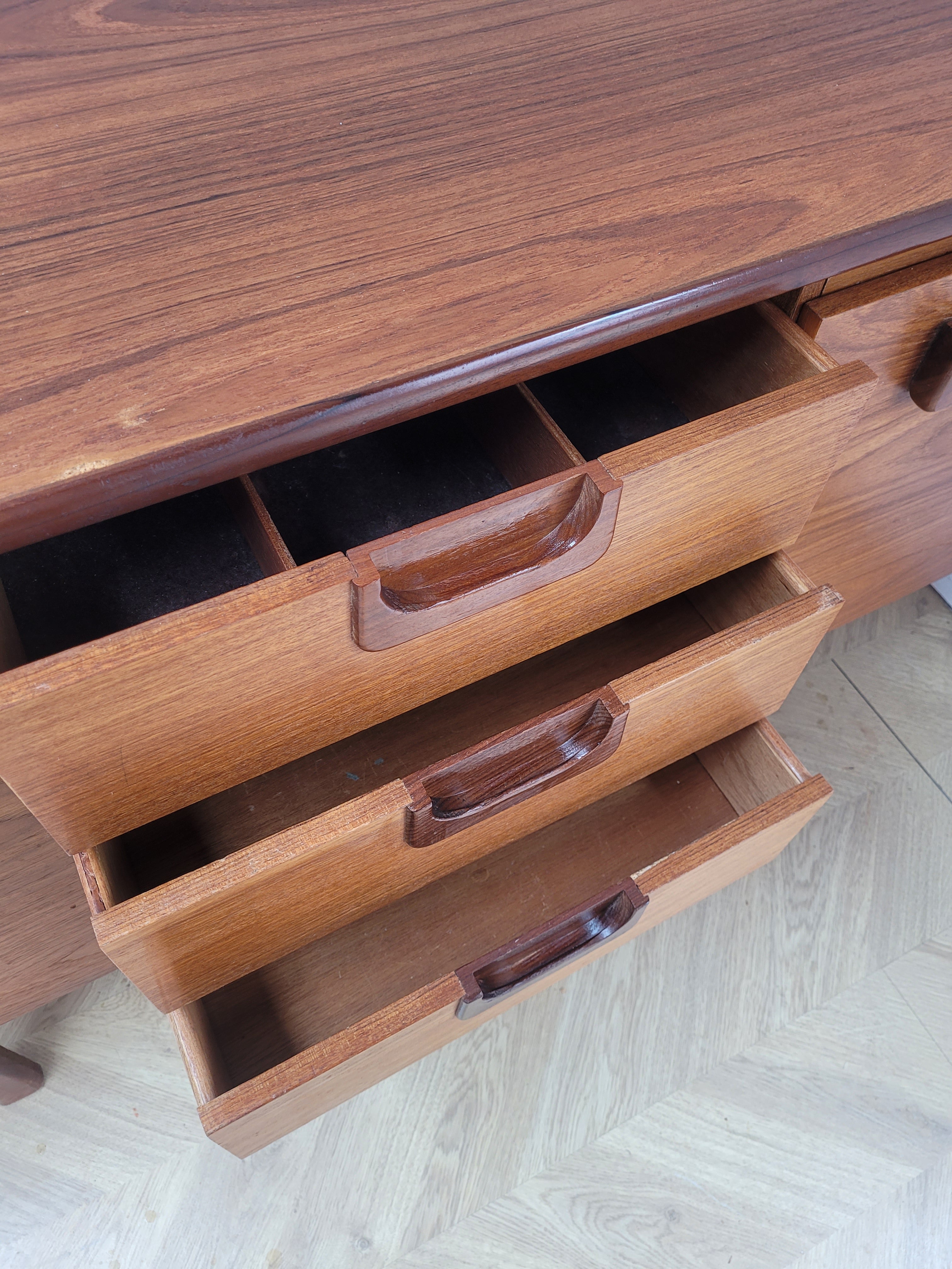 Teak Compact Sideboard