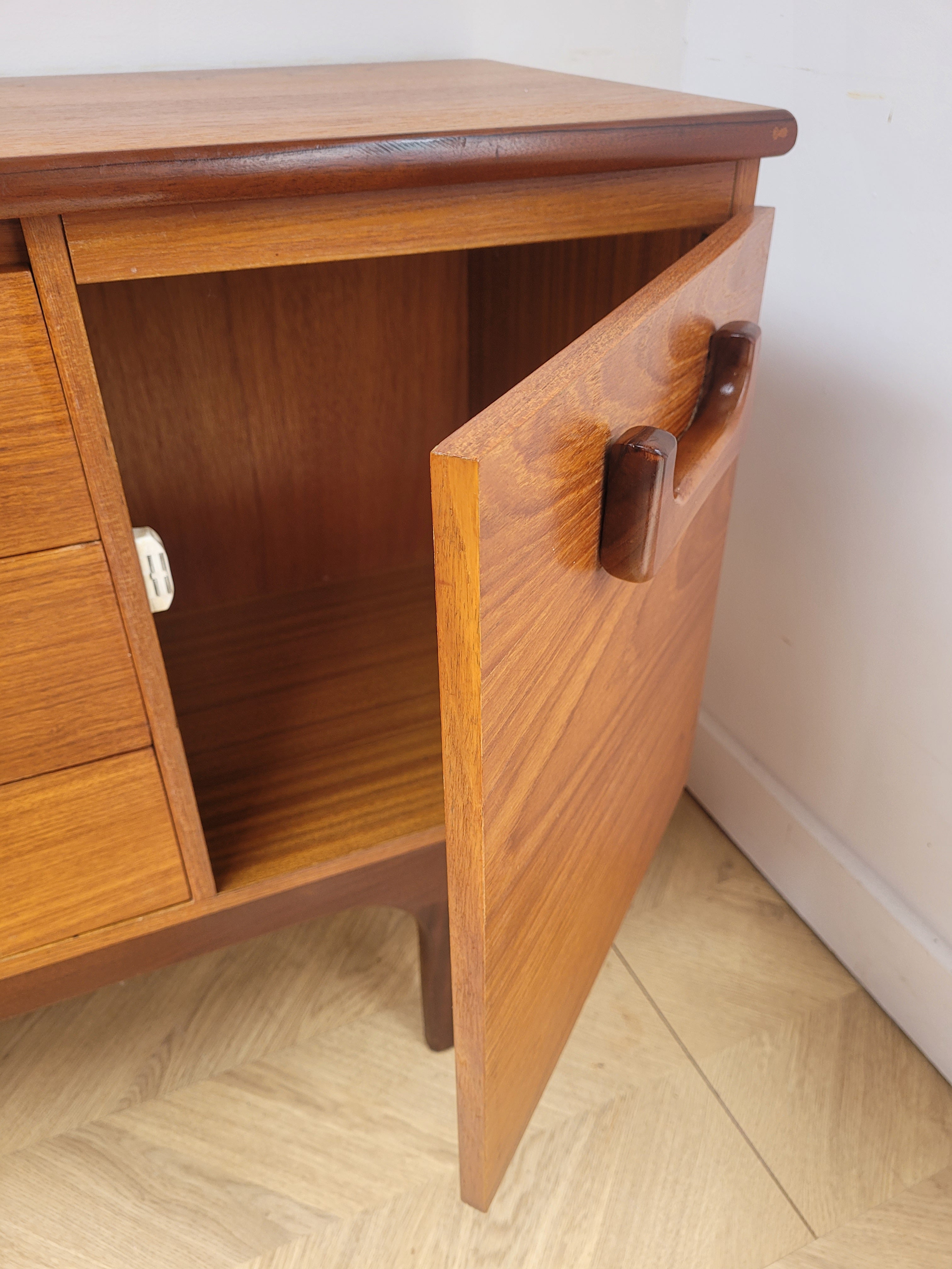 Teak Compact Sideboard