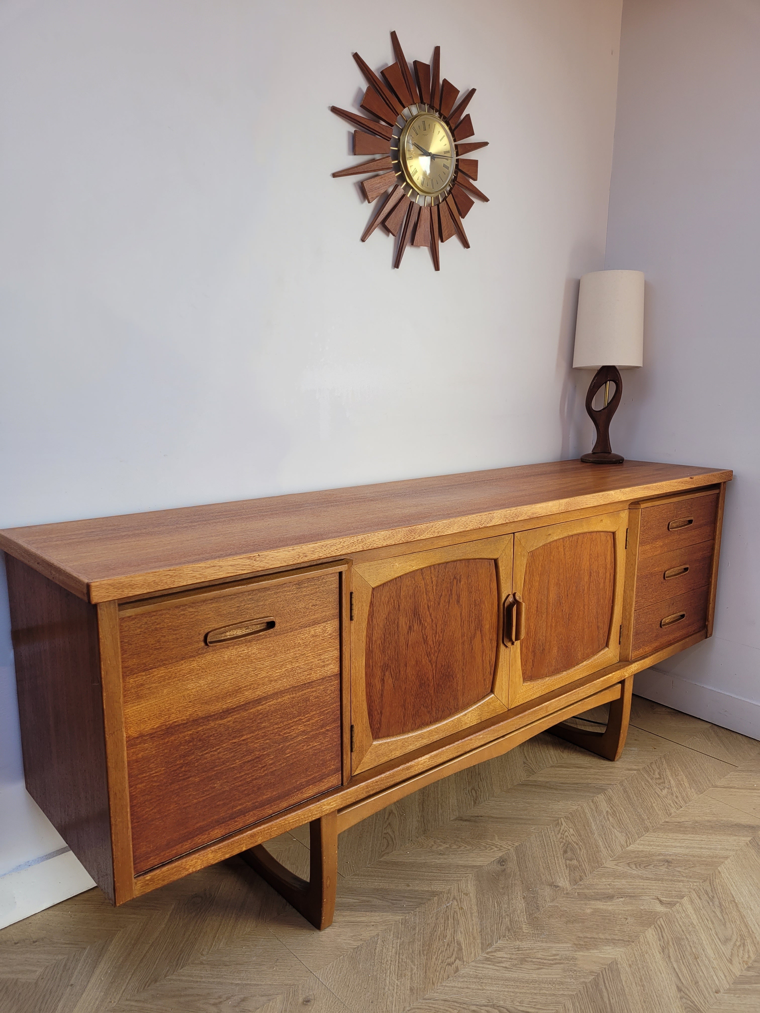 Jentique Mid Century Teak Sideboard