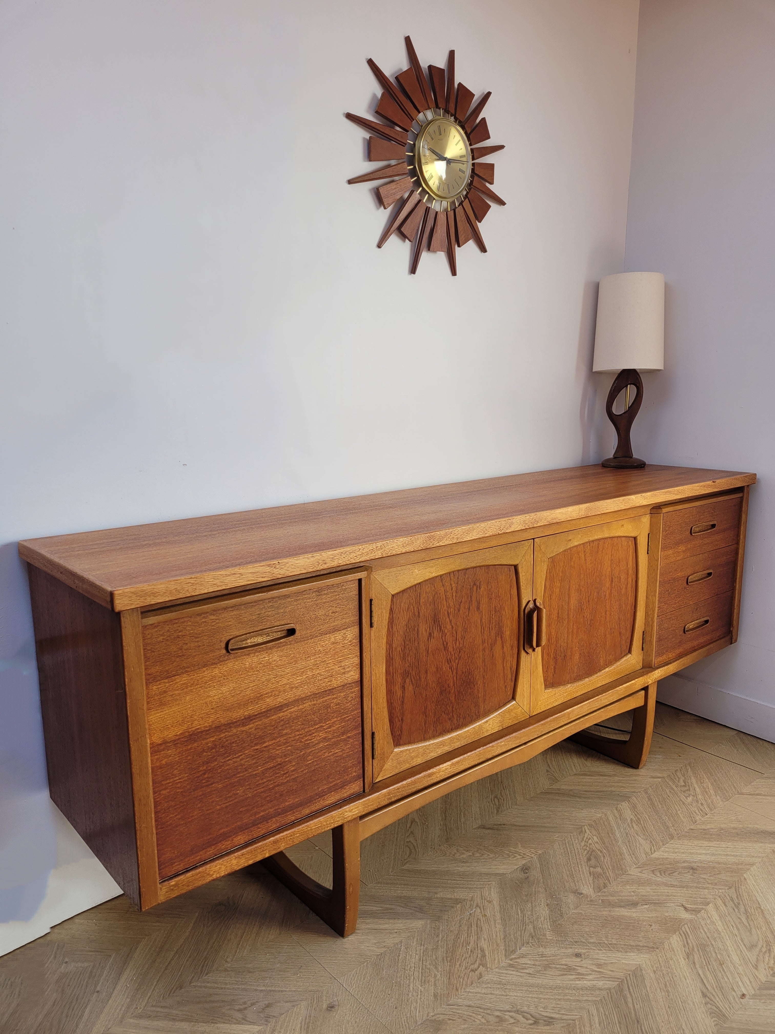 Jentique Mid Century Teak Sideboard