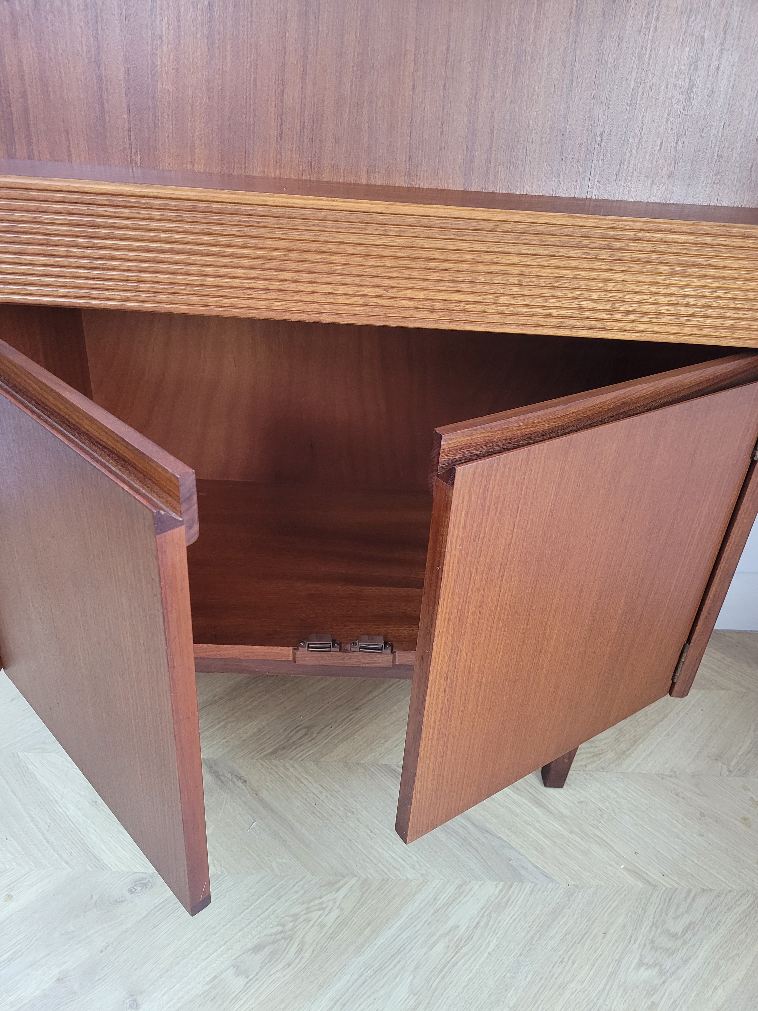 Mid Century Teak Writing Bureau Desk - Elliots of Newbury