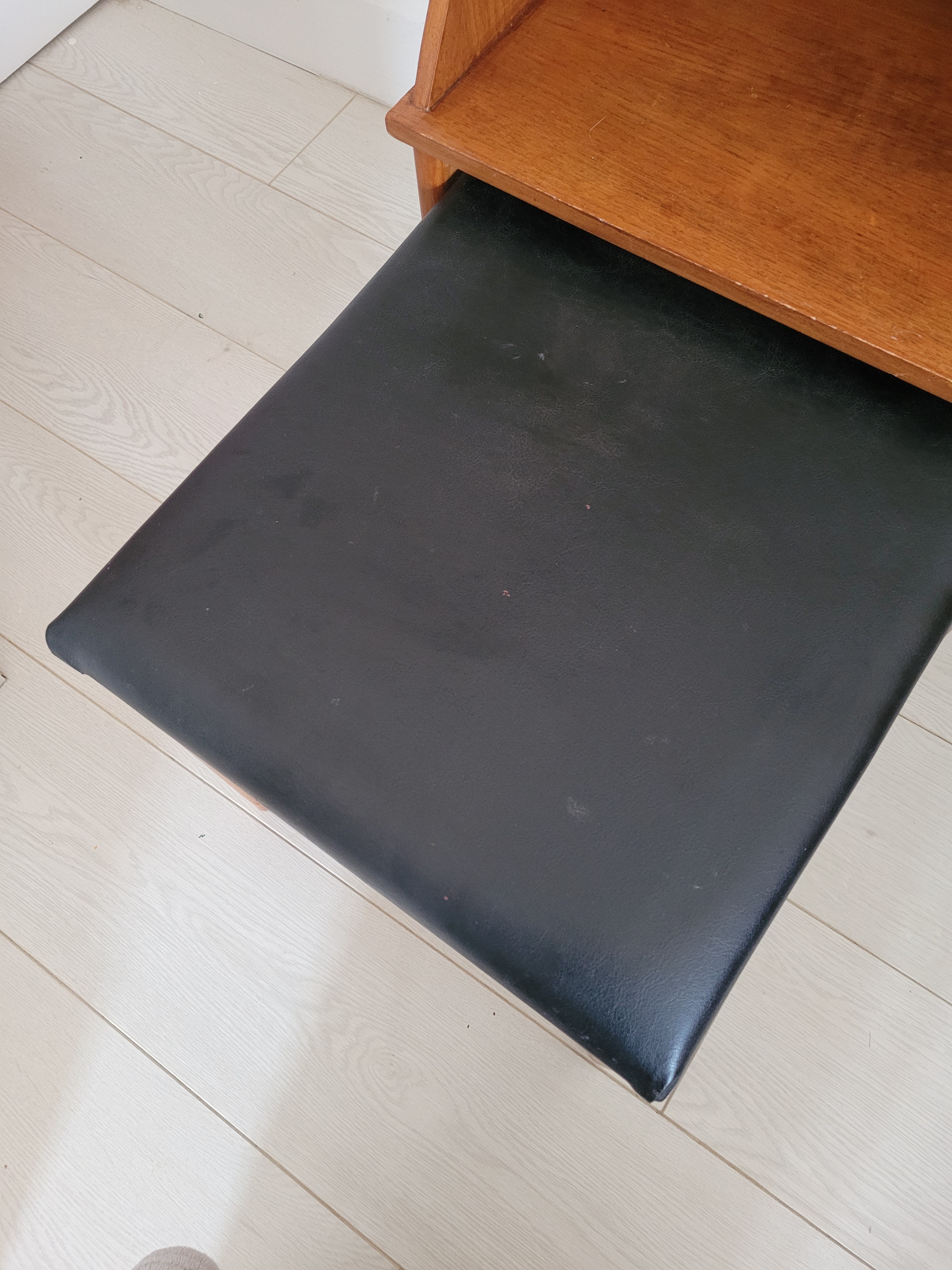 Mid Century Chippy Heath Telephone Table