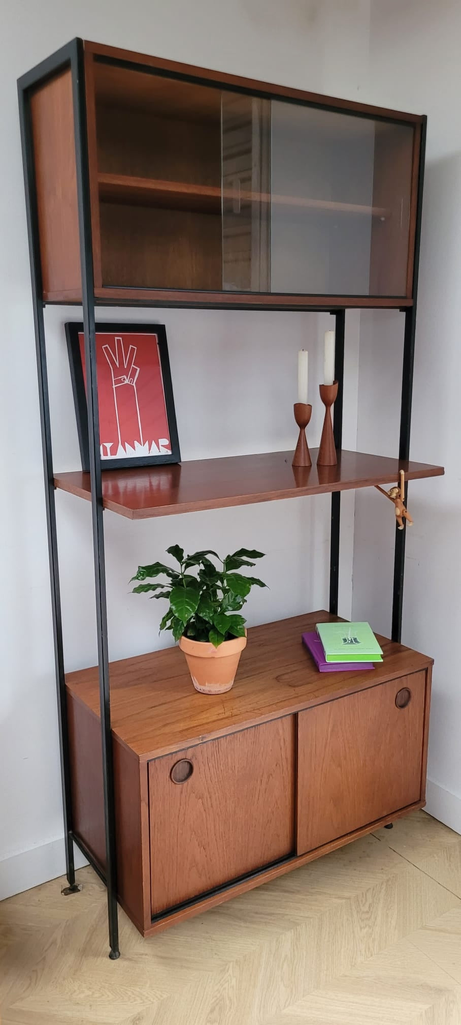 Avalon Modular Teak Wall Unit