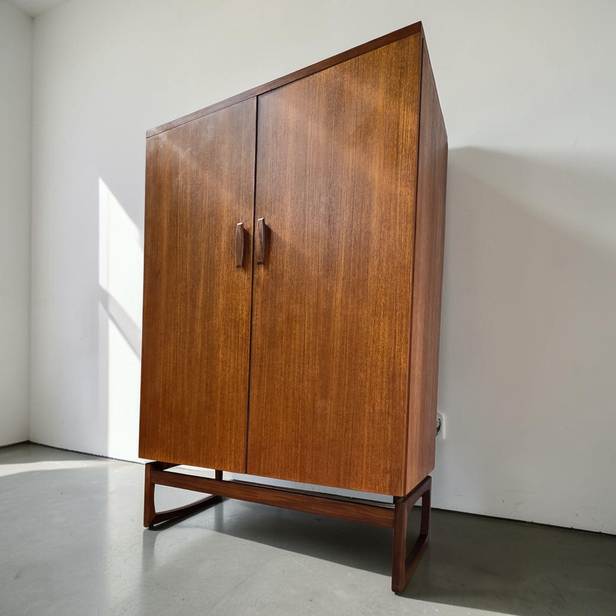 G Plan Quadrille Teak Wardrobe – 1960s