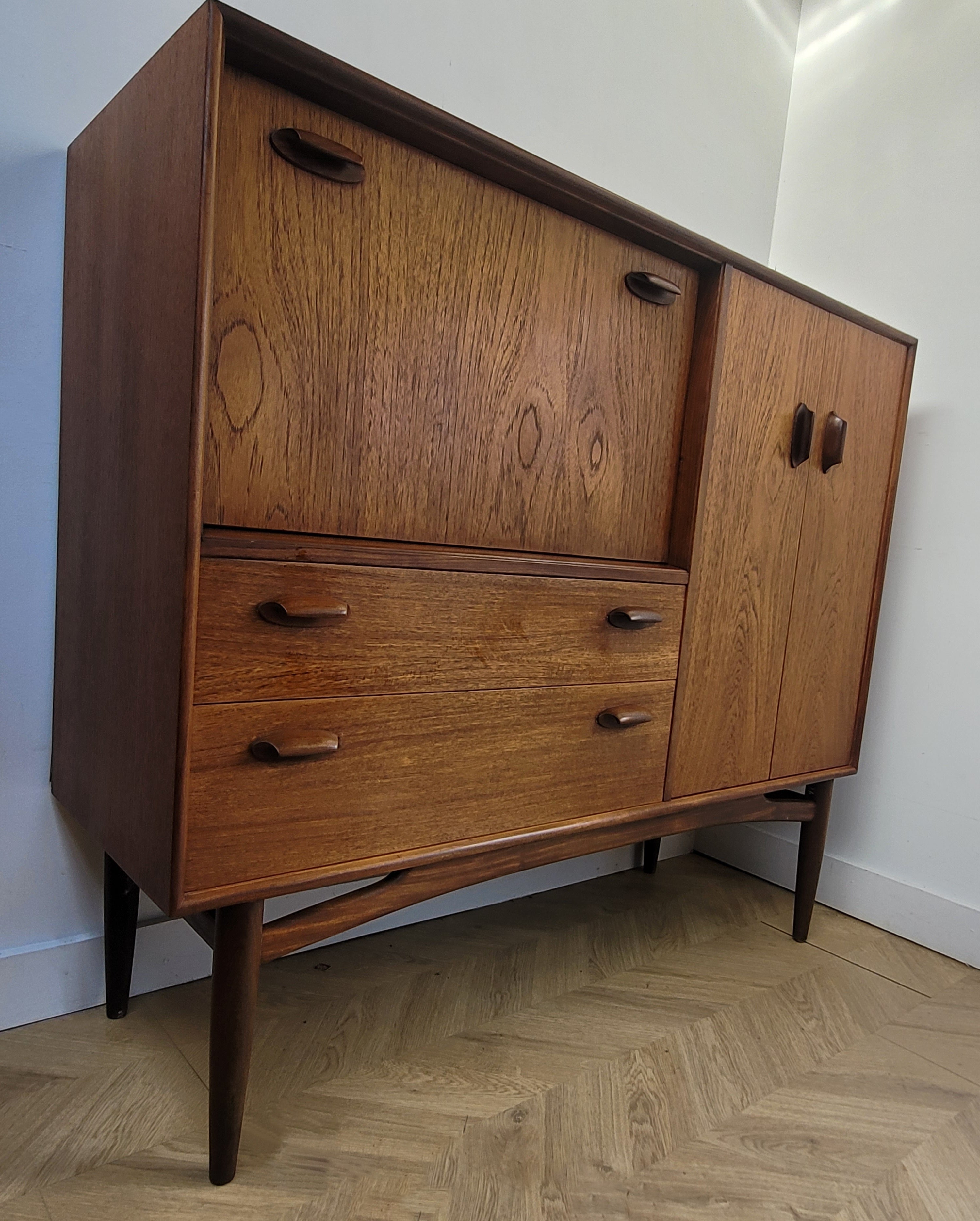 G Plan Drinks Cabinet Highboard