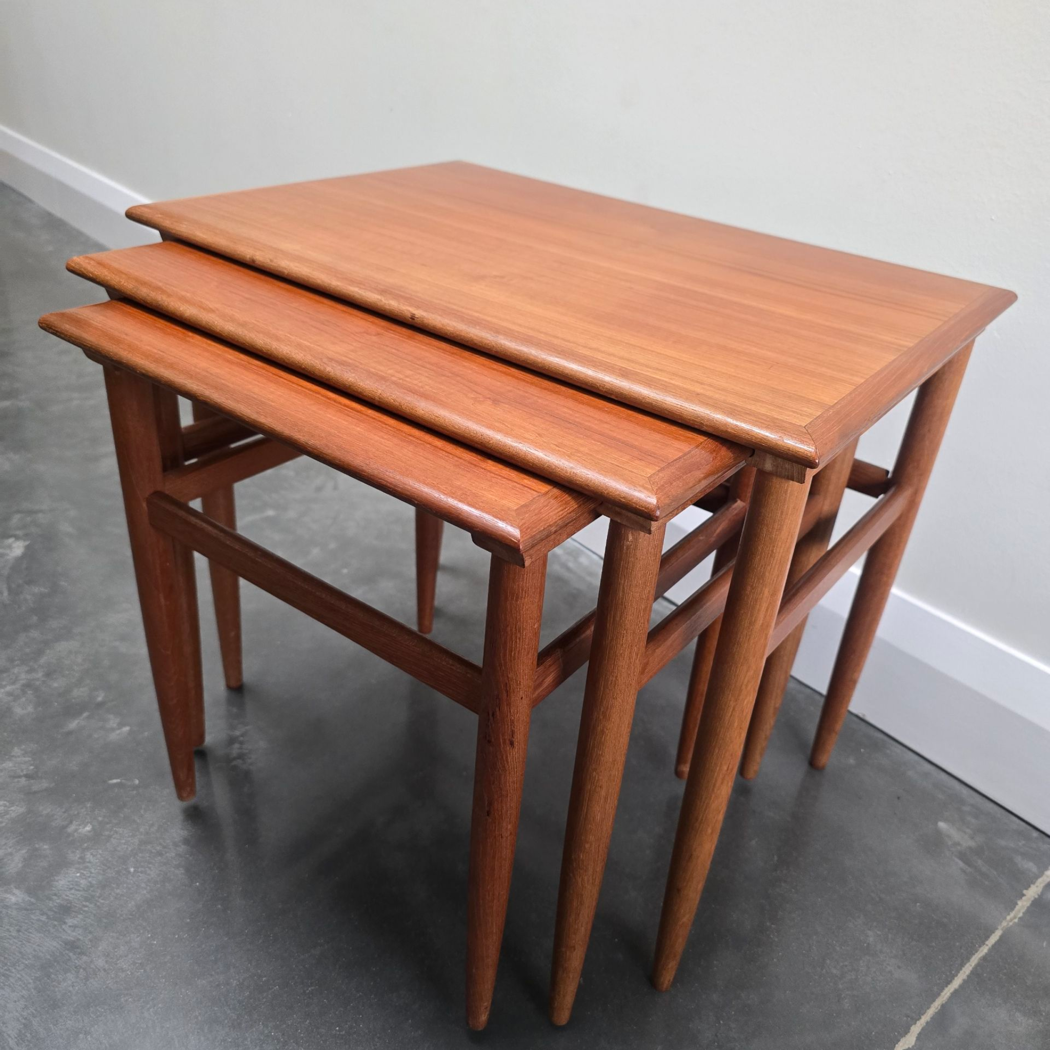 Danish Teak Nesting Tables