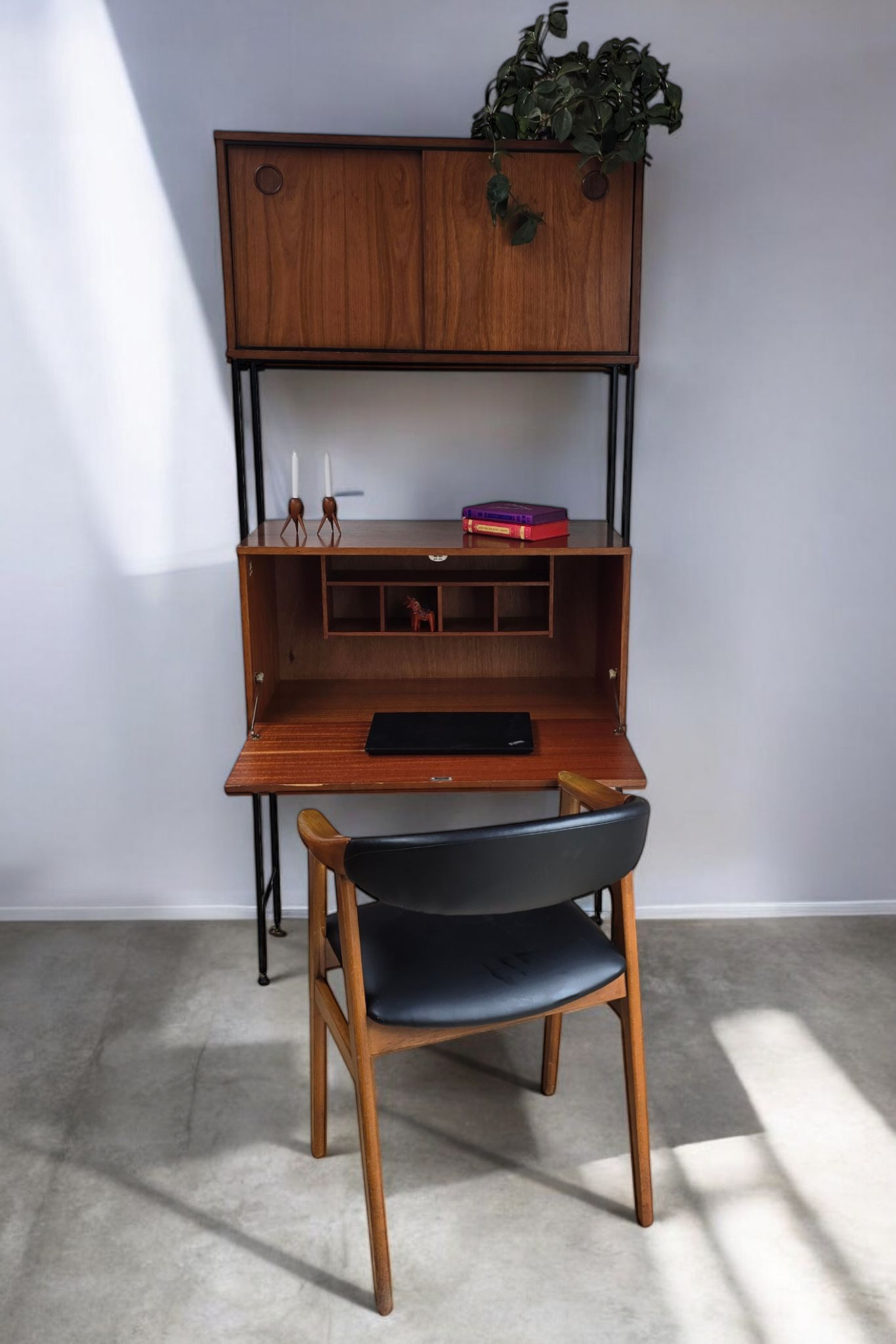 Avalon Modular Teak Wall Unit