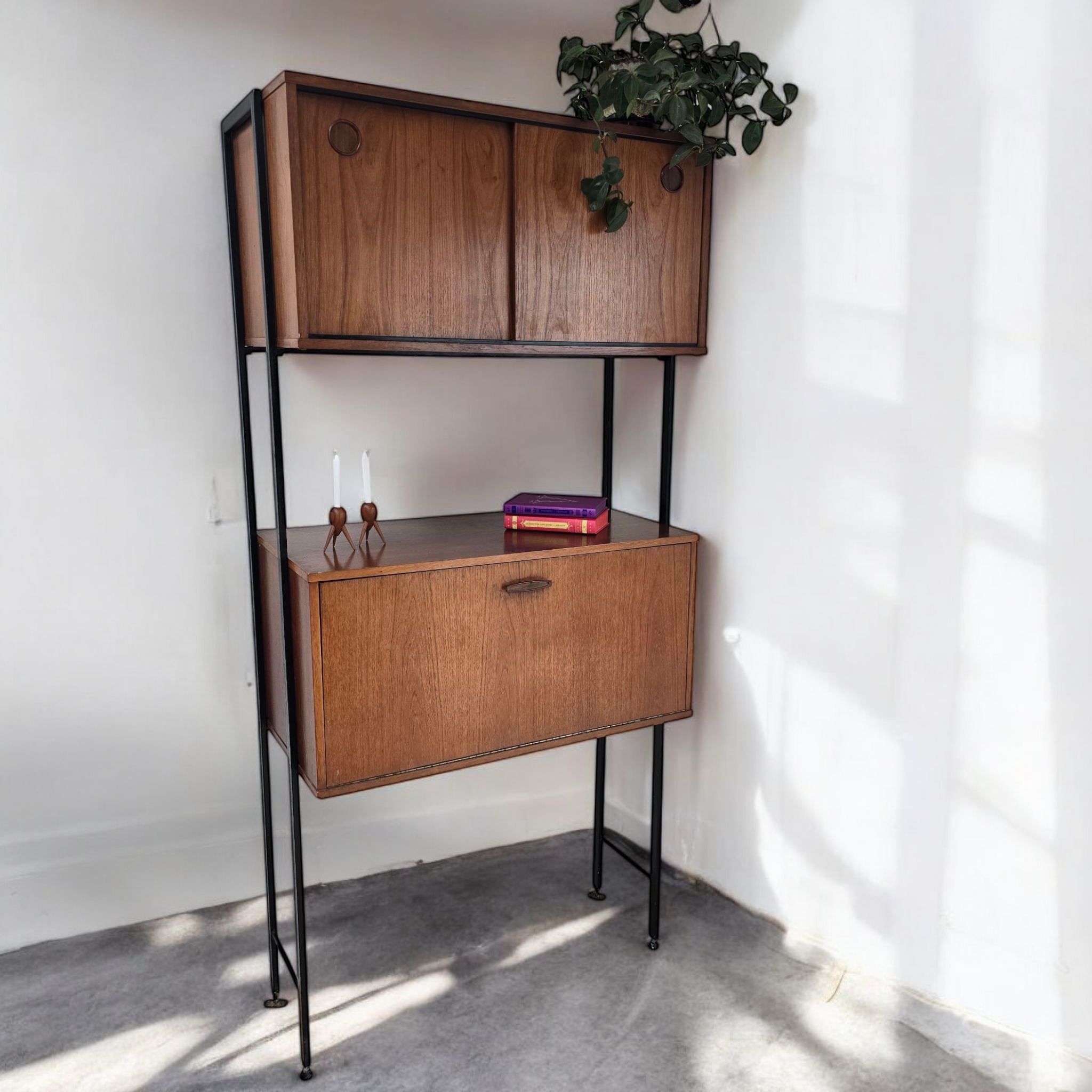 Avalon Modular Teak Wall Unit