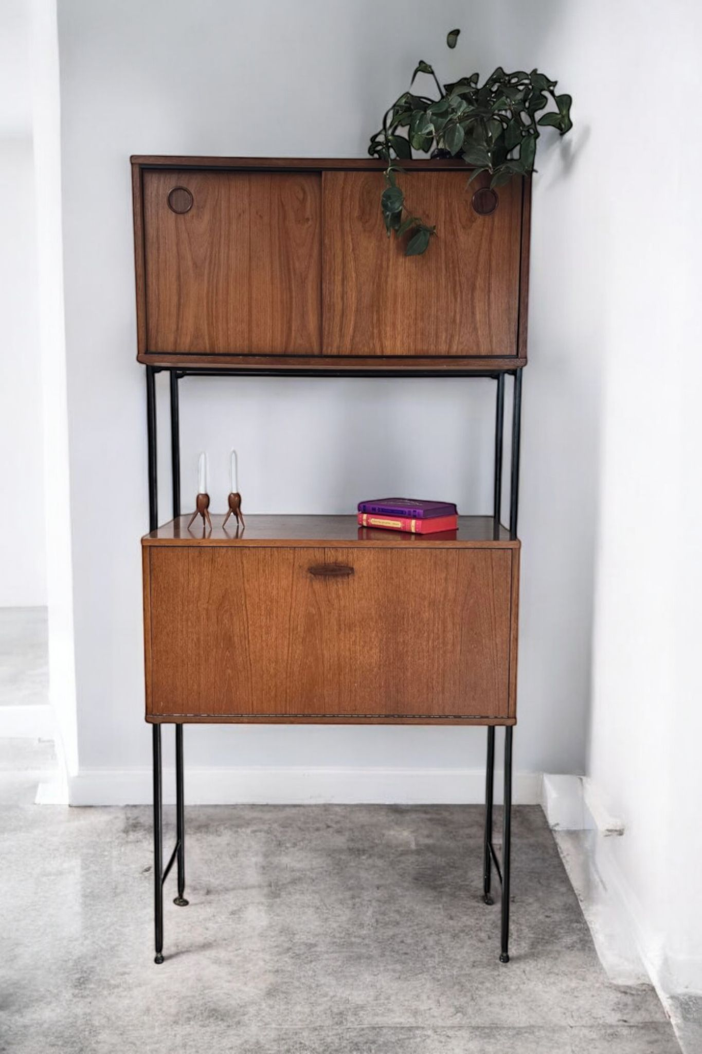 Avalon Modular Teak Wall Unit