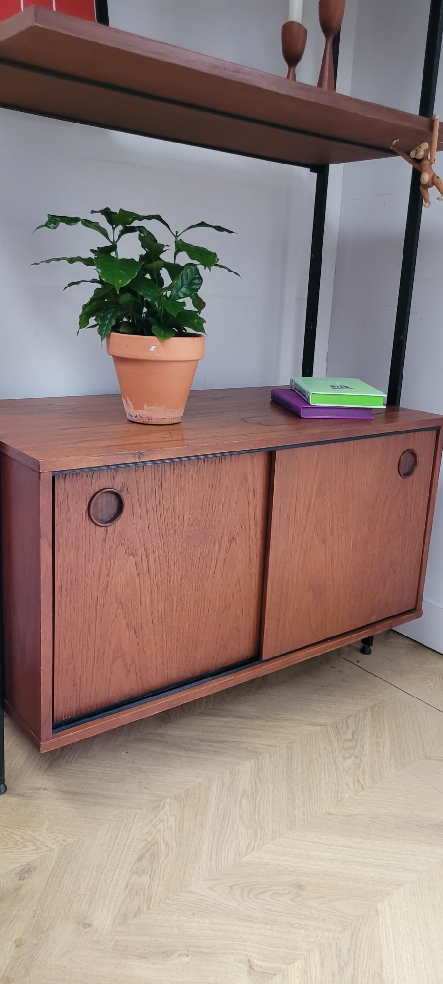 Avalon Modular Teak Wall Unit