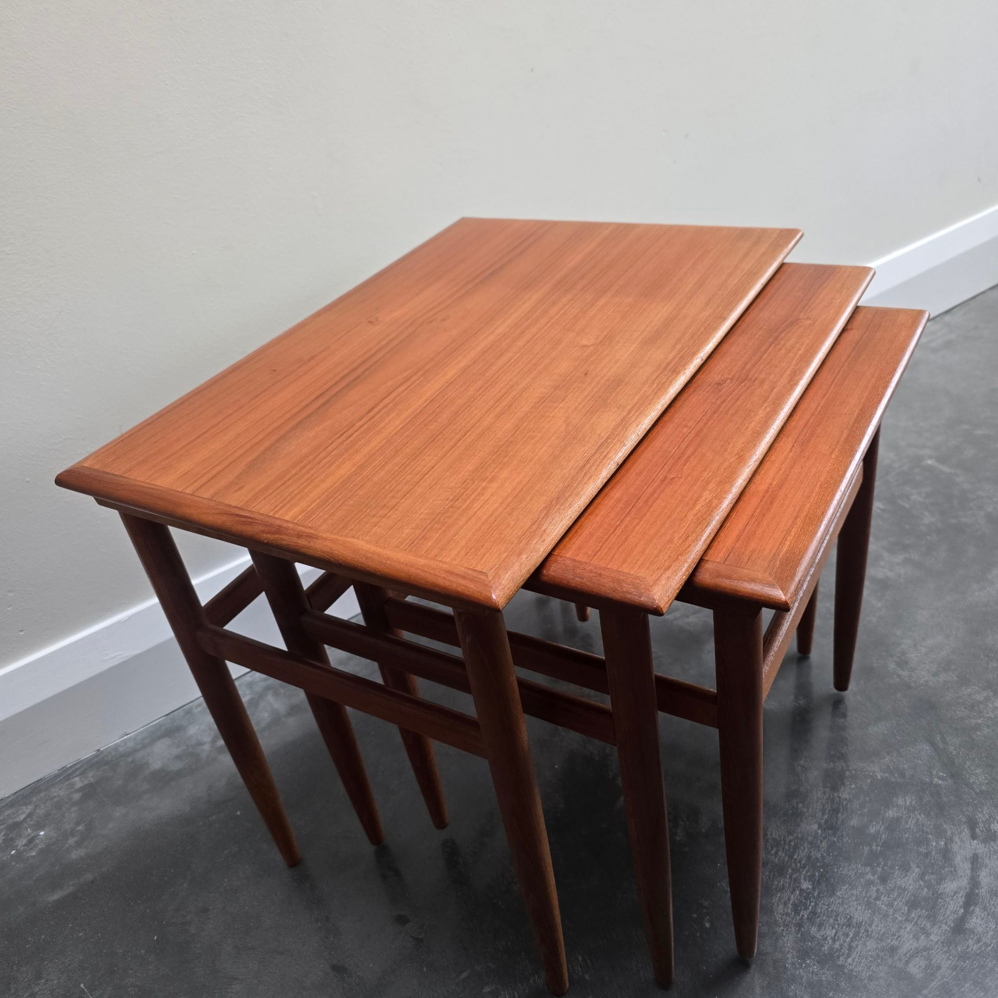 Danish Teak Nesting Tables