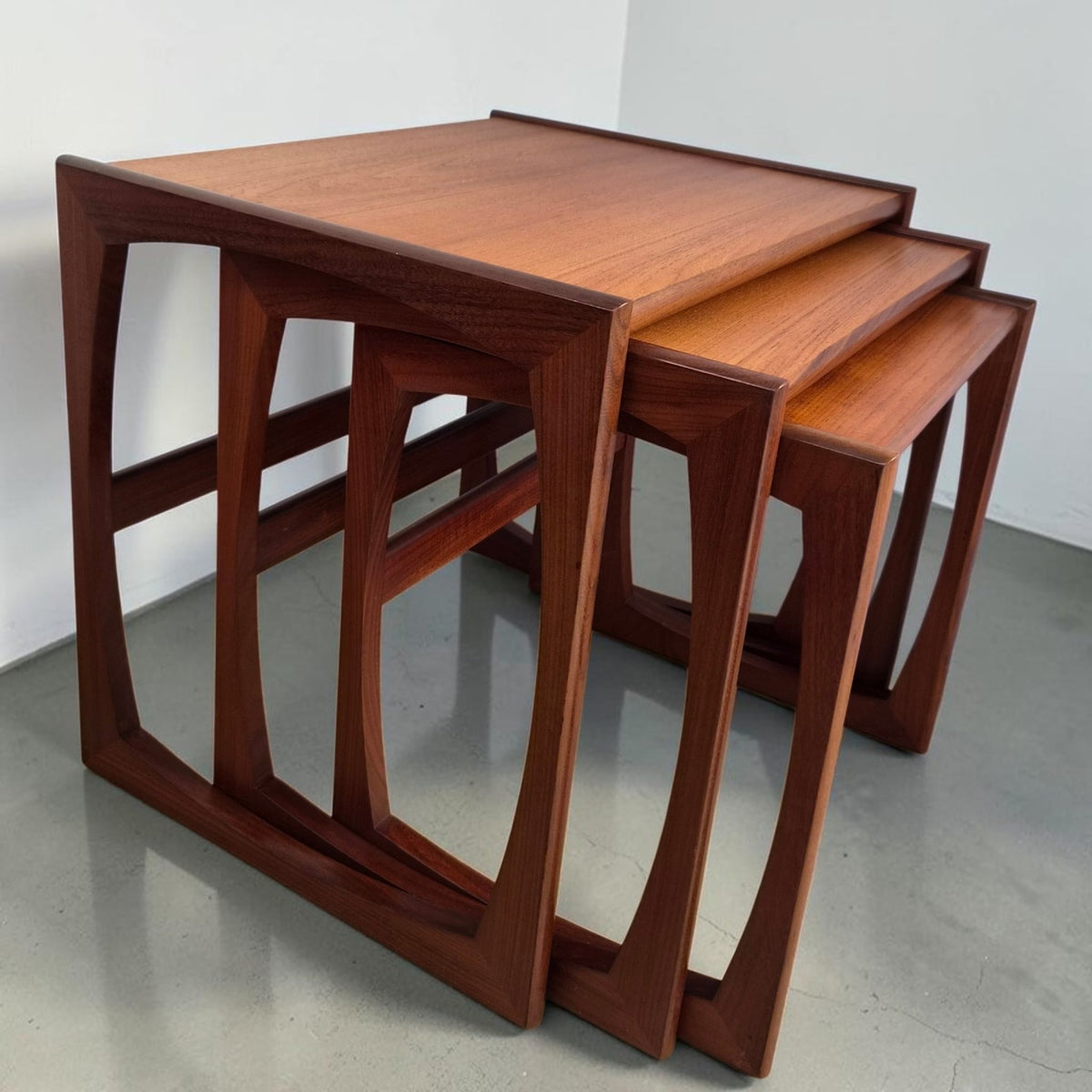 Gplan Quadrille Nest of Tables