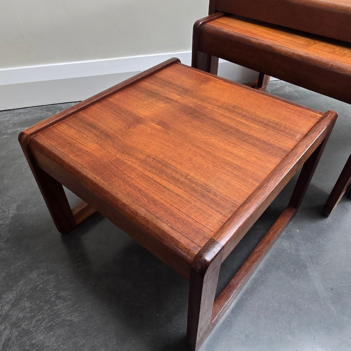 Mid Century Sunelm Nest of Tables