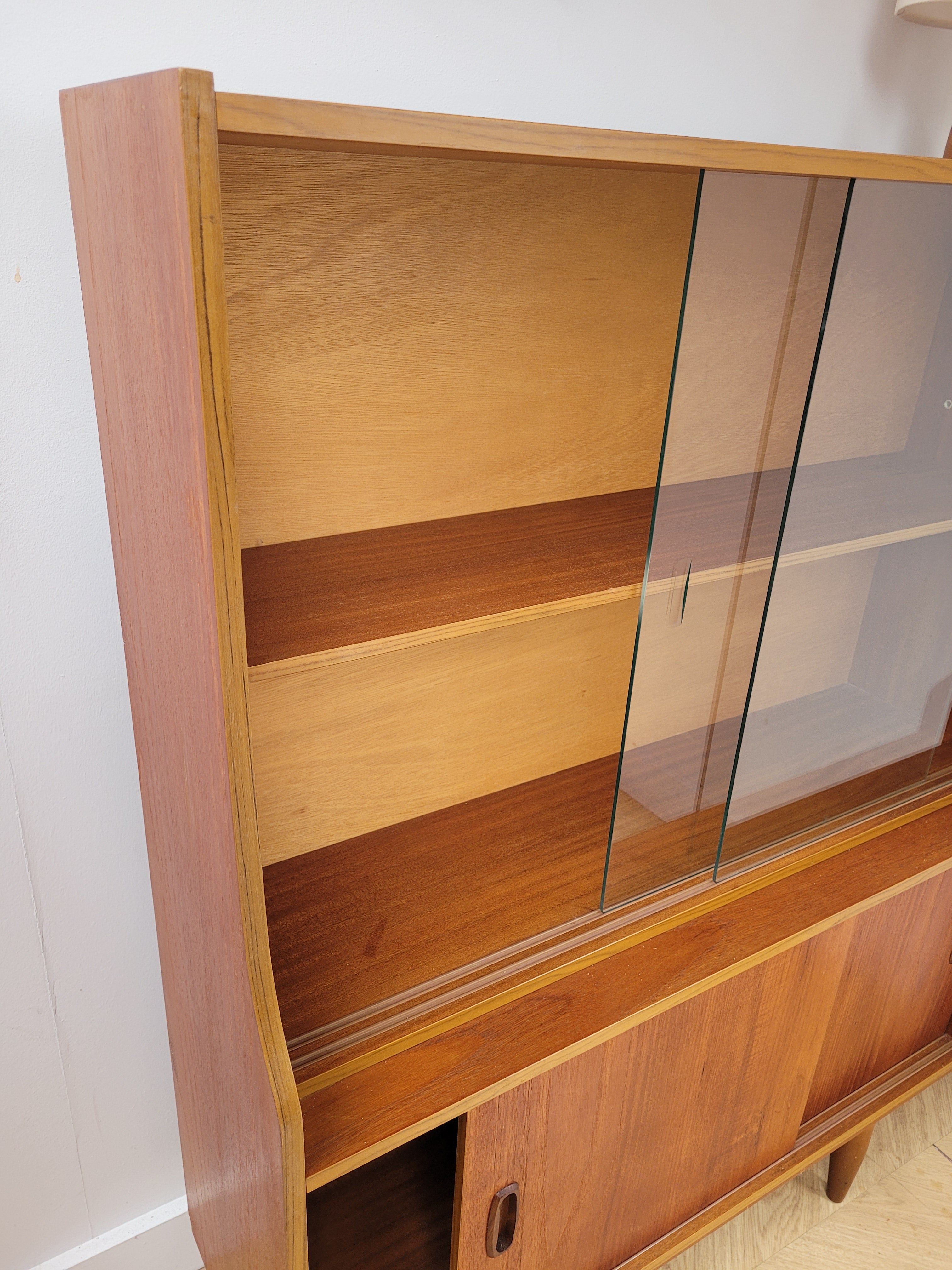 Teak Display Cabinet
