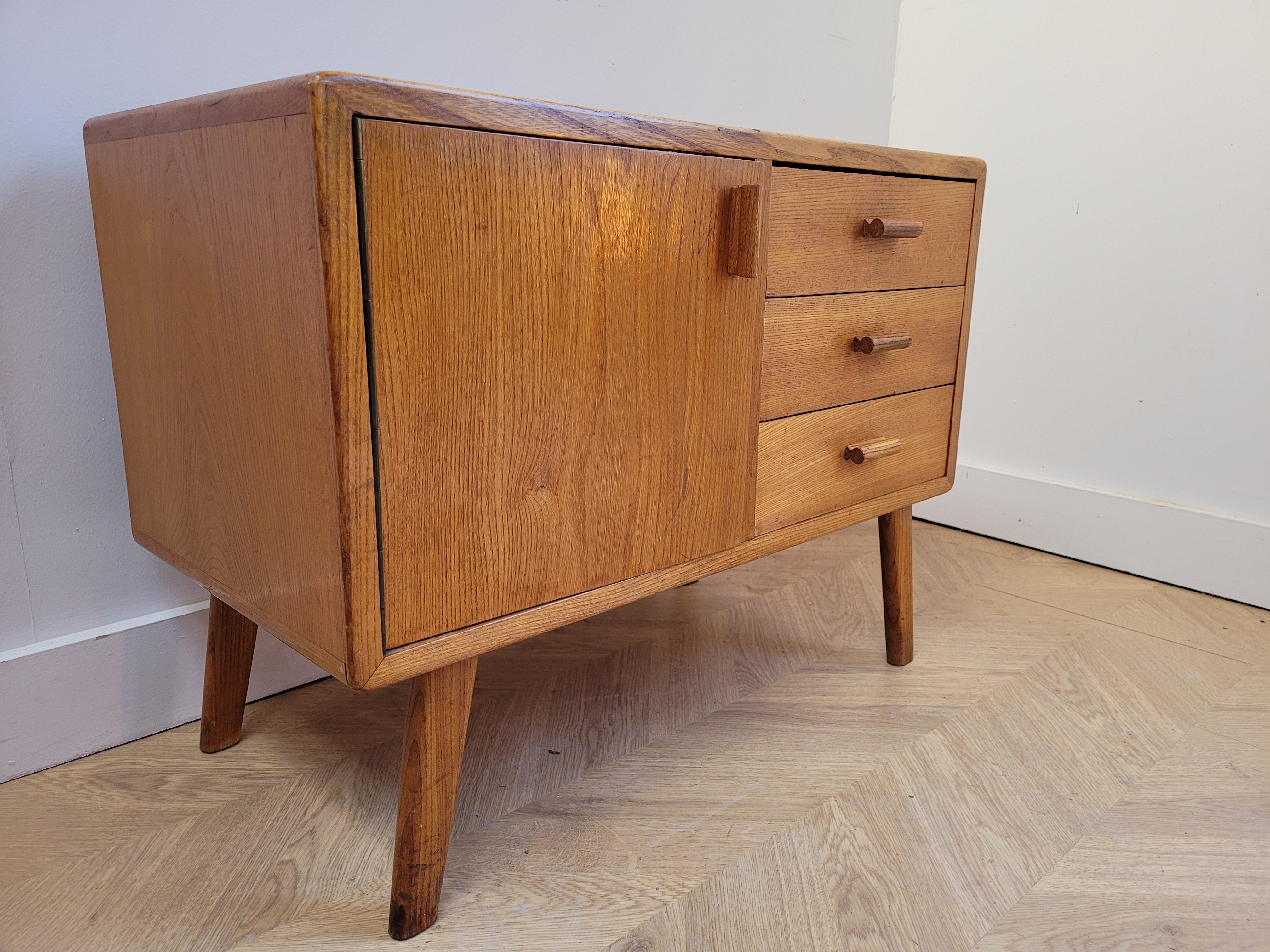 Mid Century Oak Sideboard