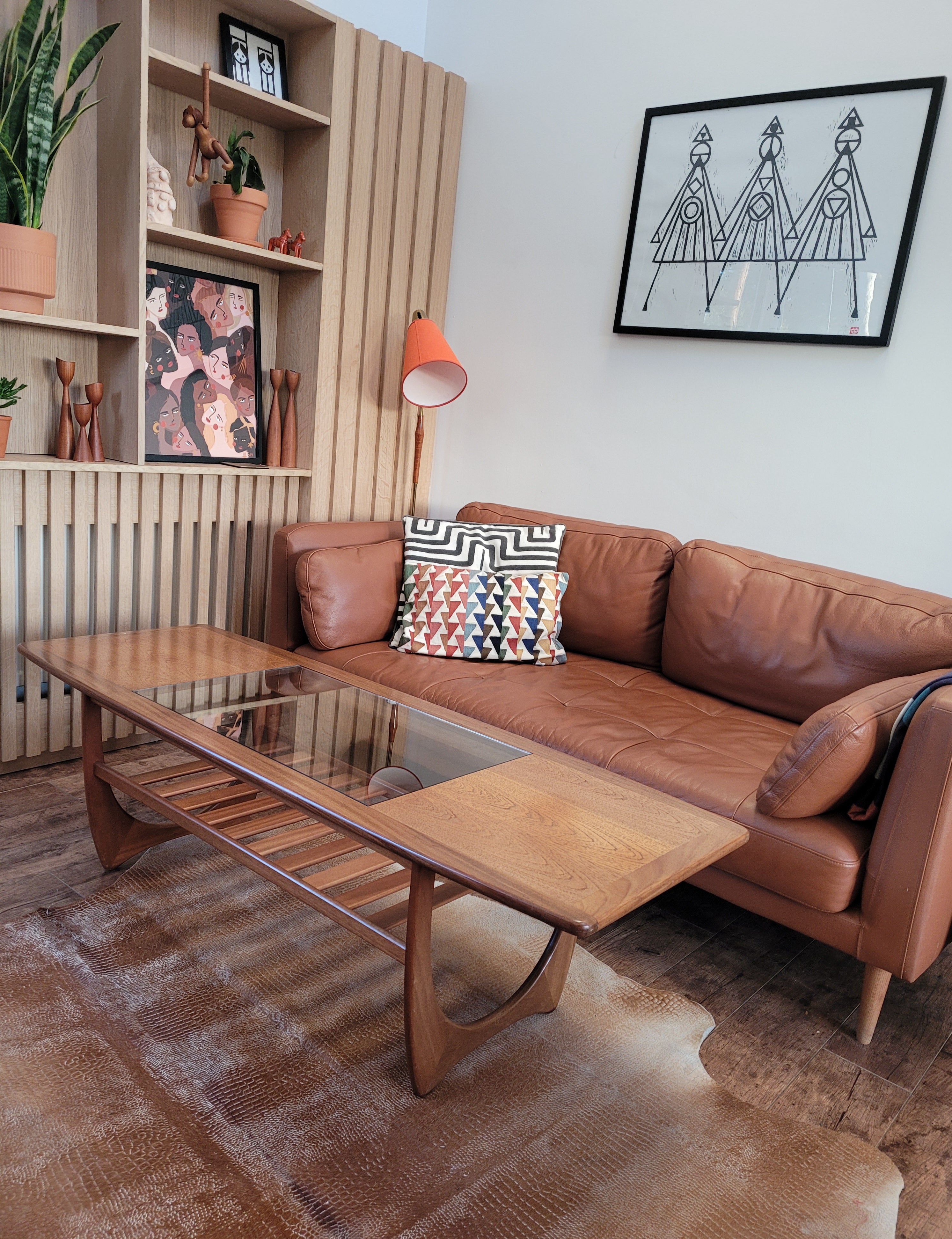 Rare G Plan Glass Coffee Table