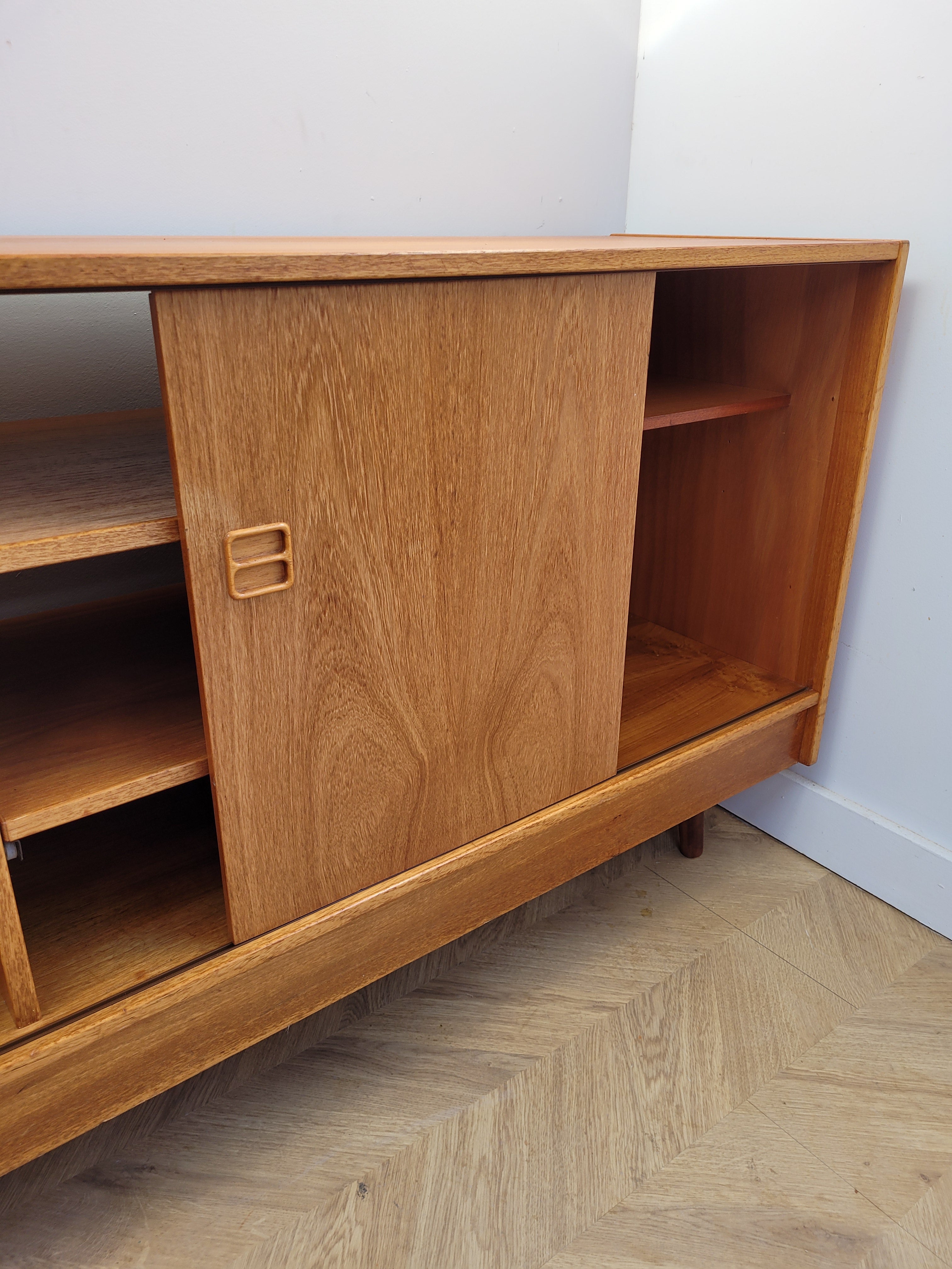 Danish Vinyl Credenza