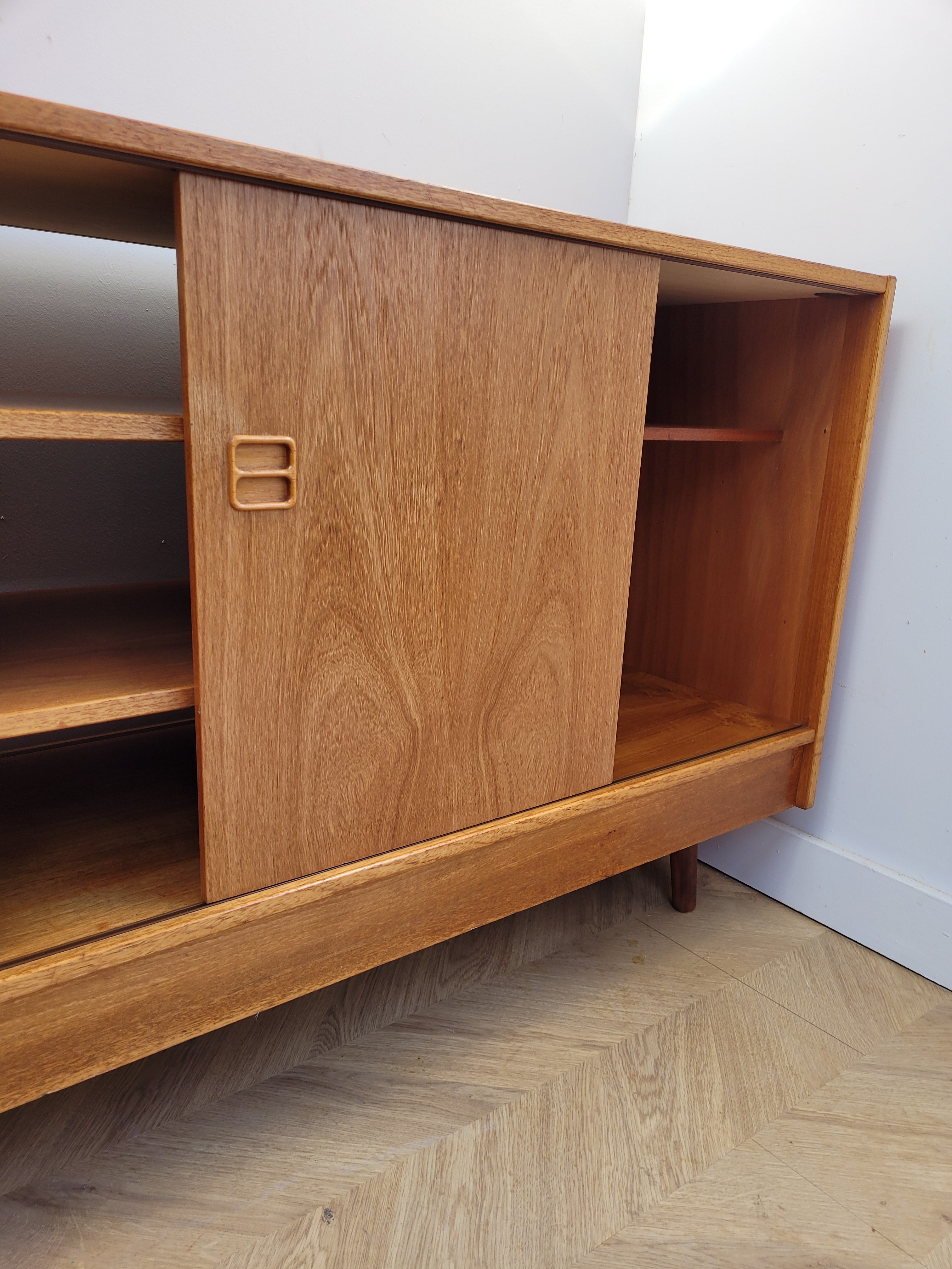 Danish Vinyl Credenza