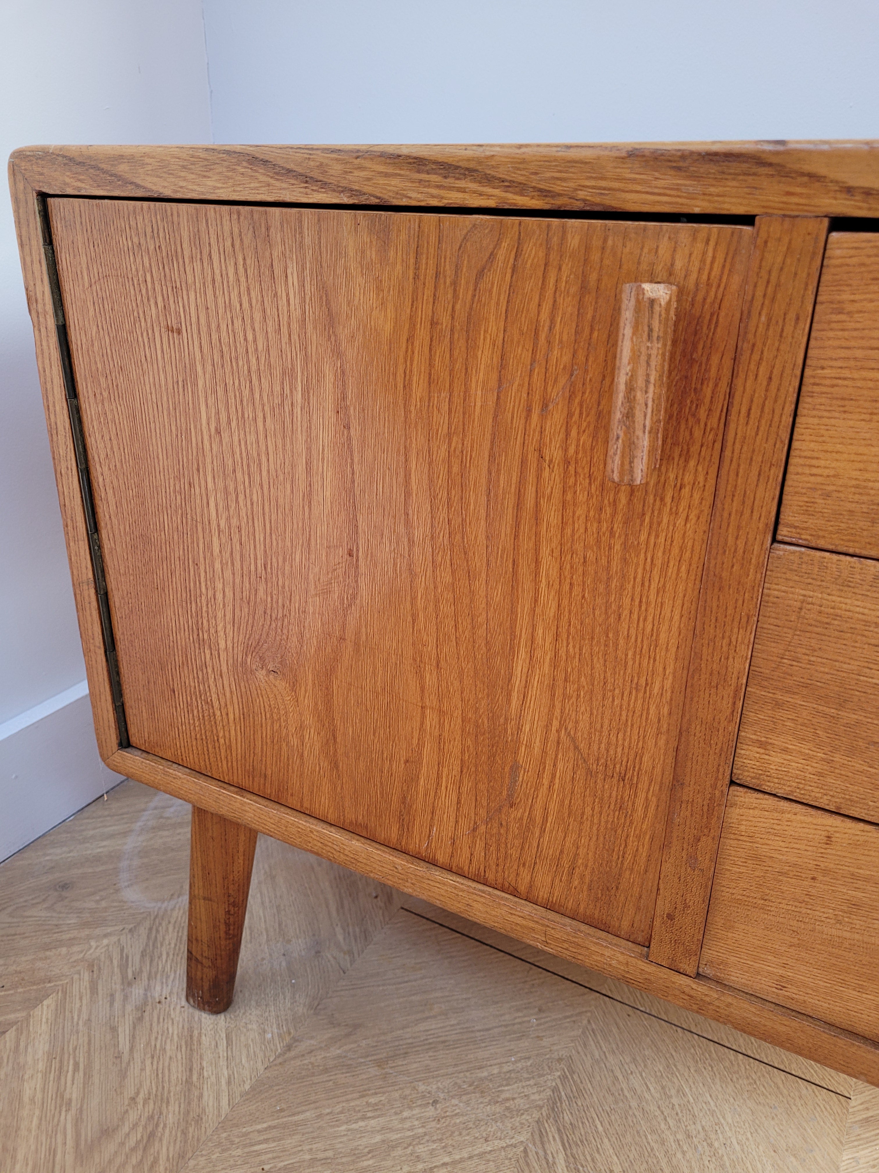 Mid Century Oak Sideboard
