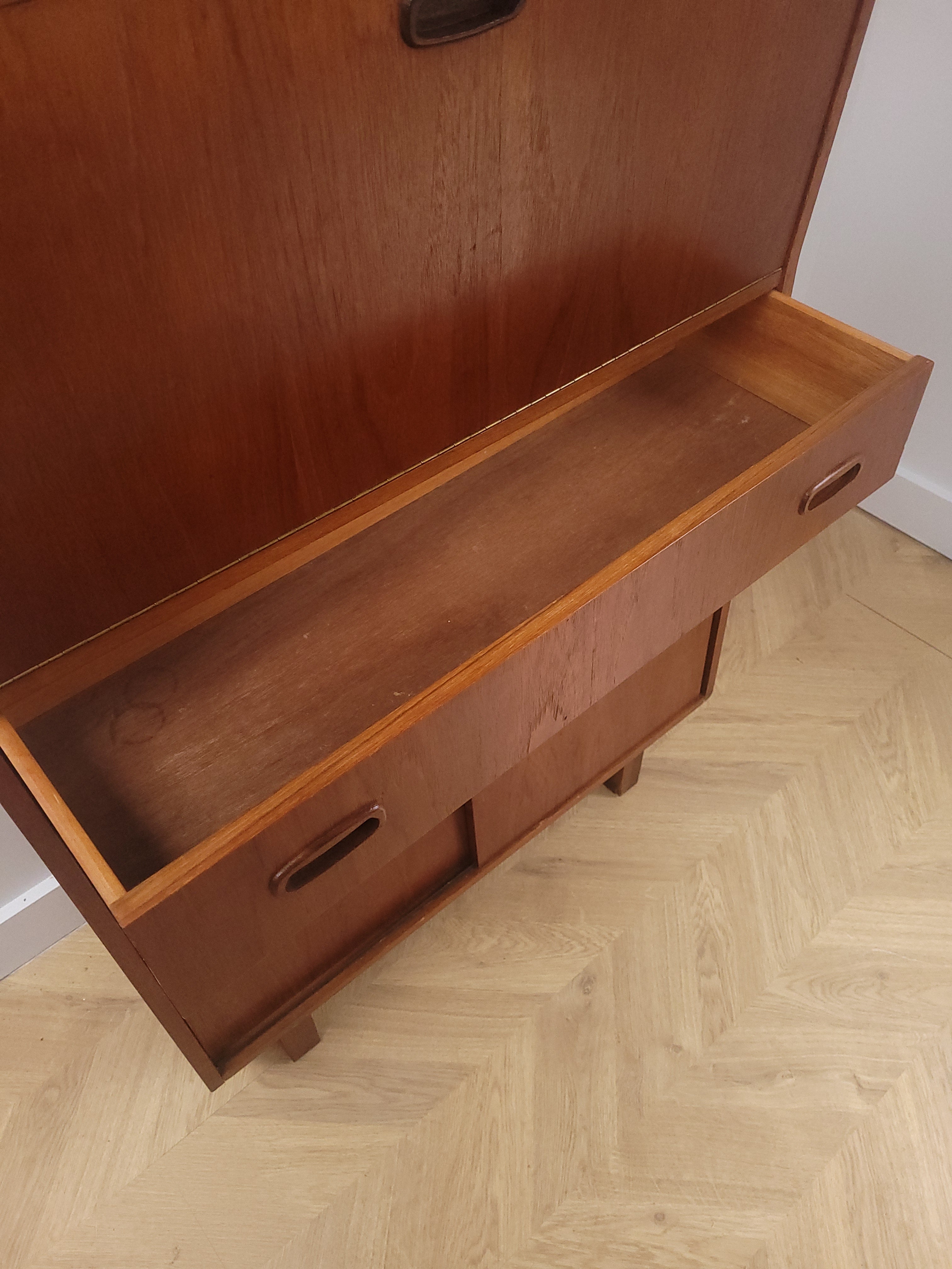 Teak 1960s Bureau