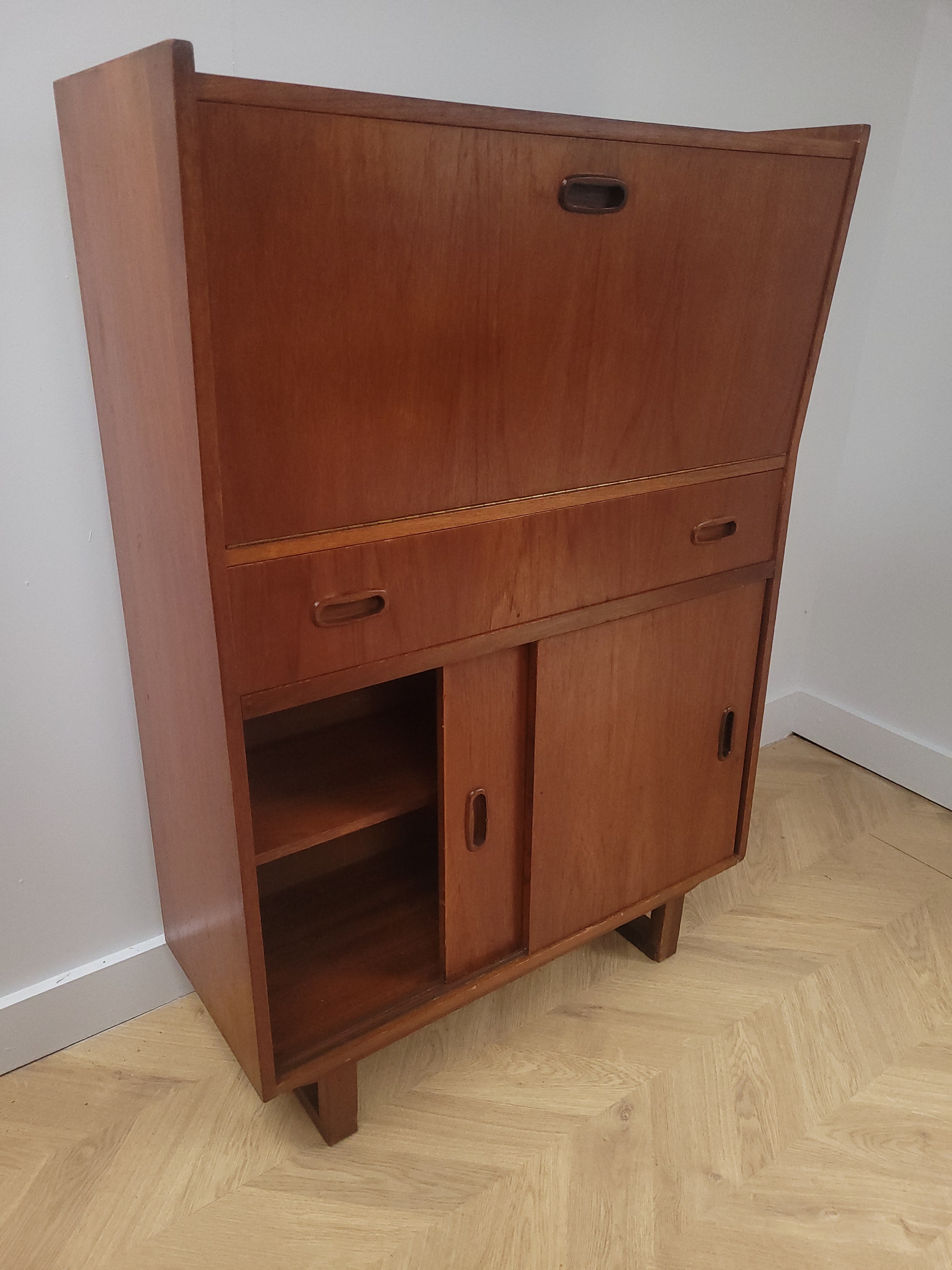 Teak 1960s Bureau