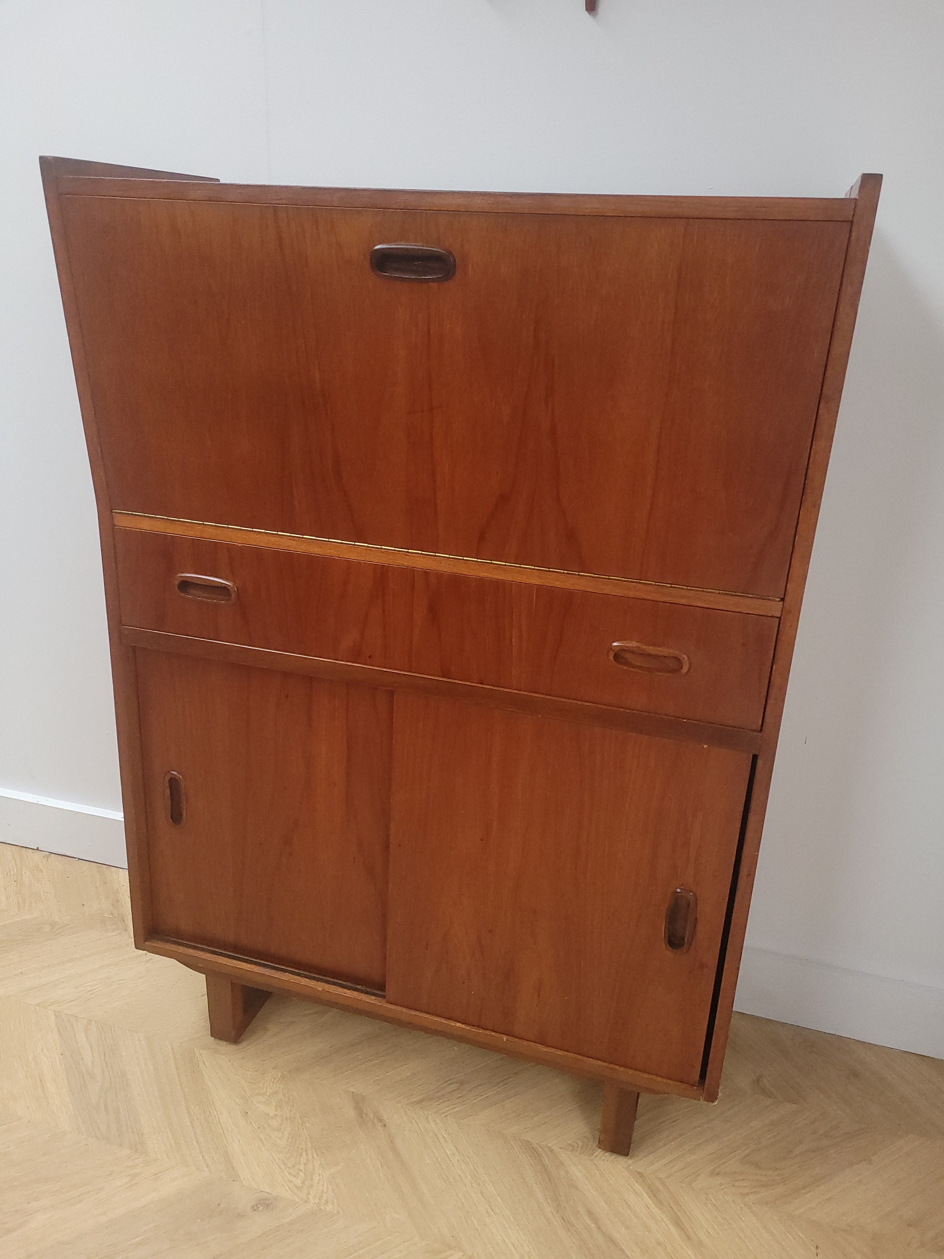 Teak 1960s Bureau