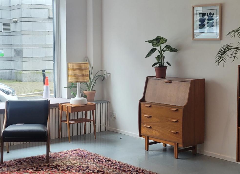 Mid-century side table by AB Carlström & Co for Møbelfabrik