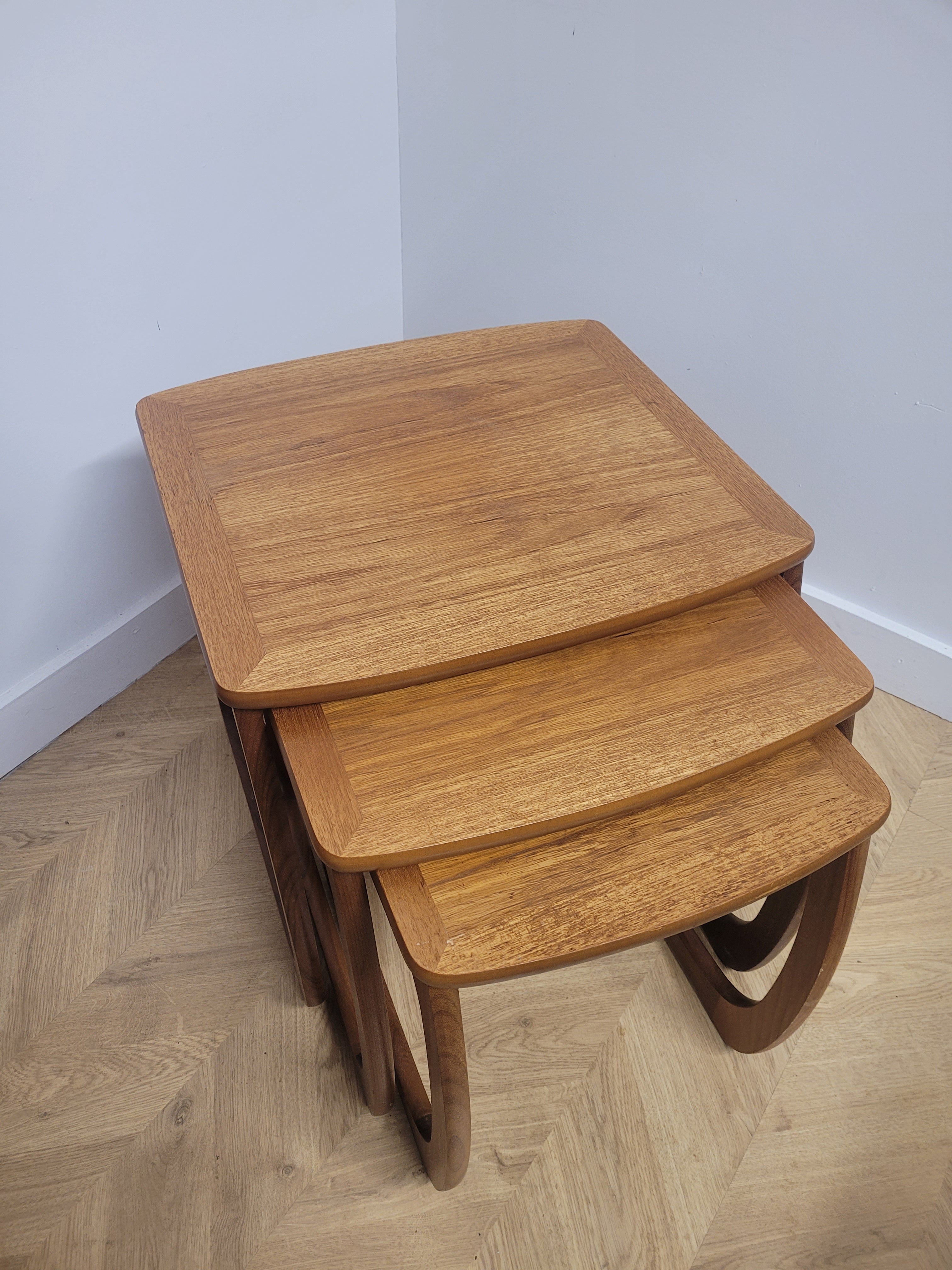 Nathan Teak Burlington Nest of Tables