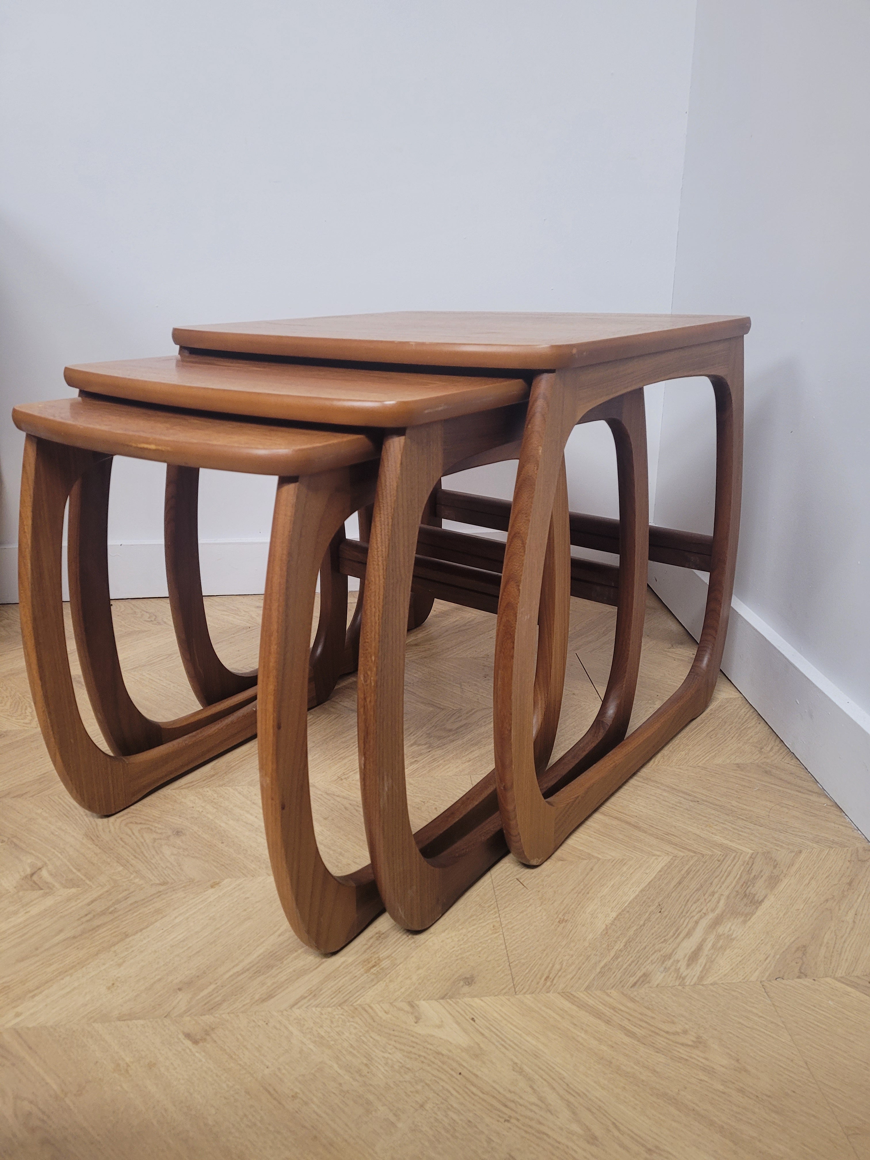 Nathan Teak Burlington Nest of Tables