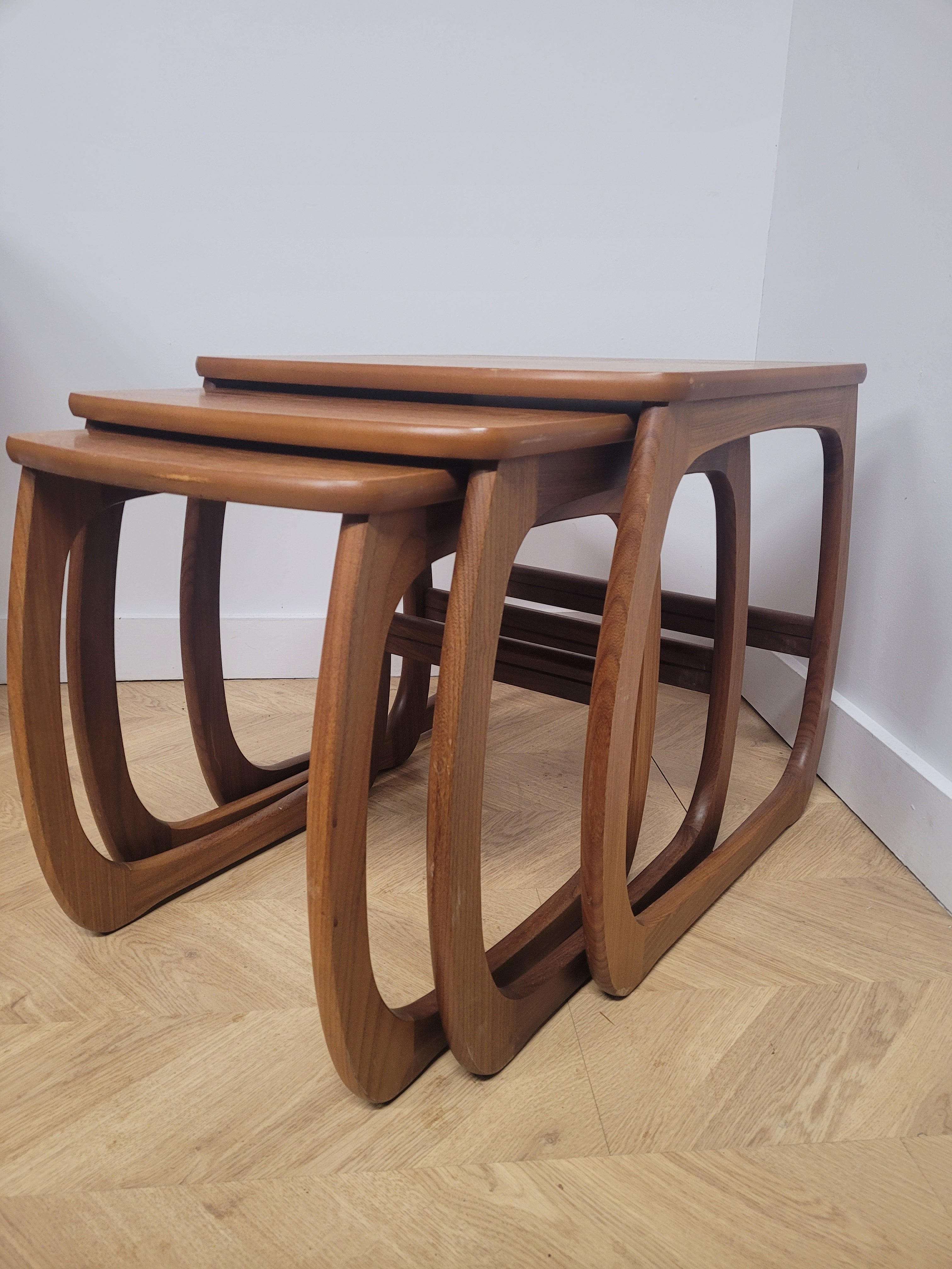 Nathan Teak Burlington Nest of Tables