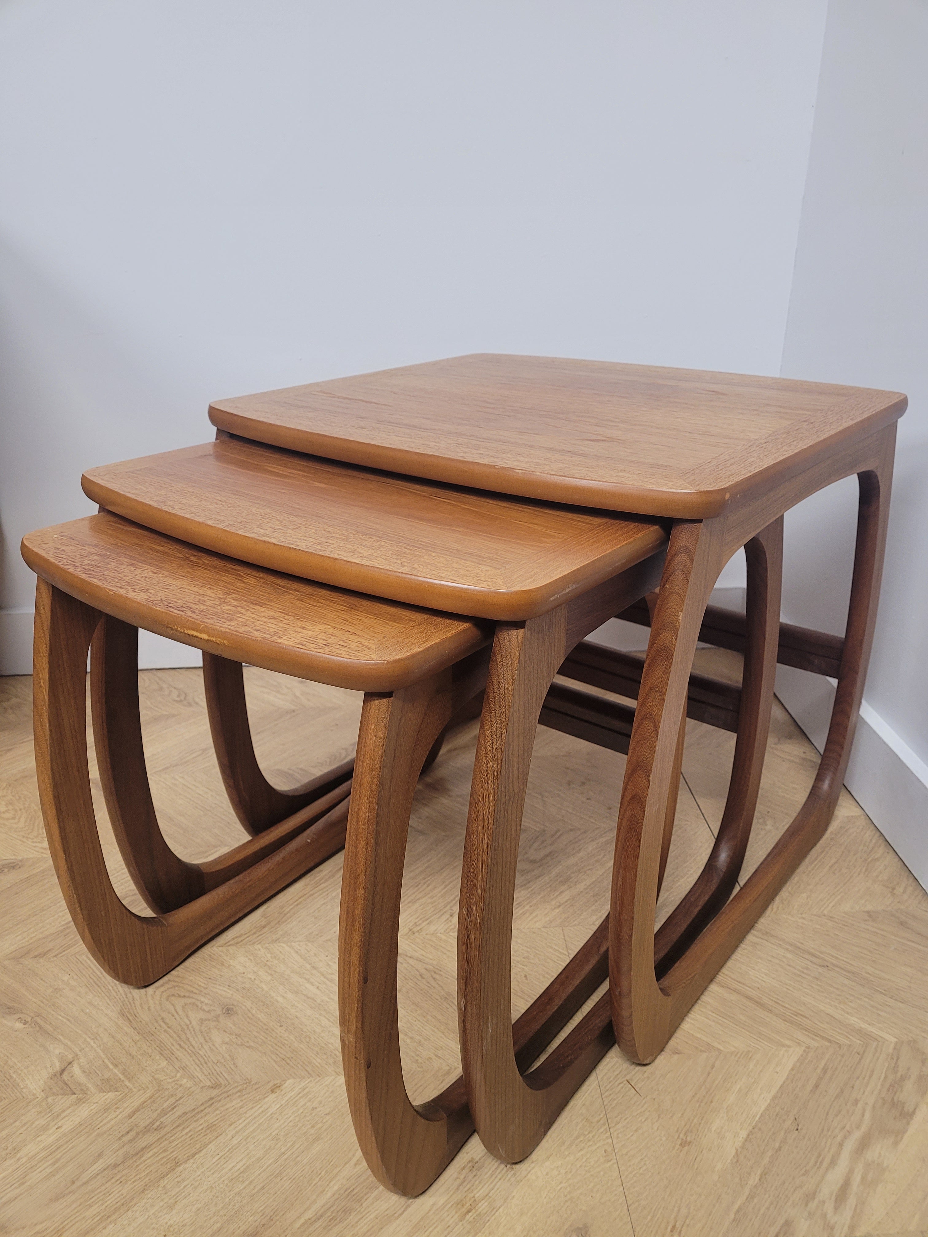 Nathan Teak Burlington Nest of Tables