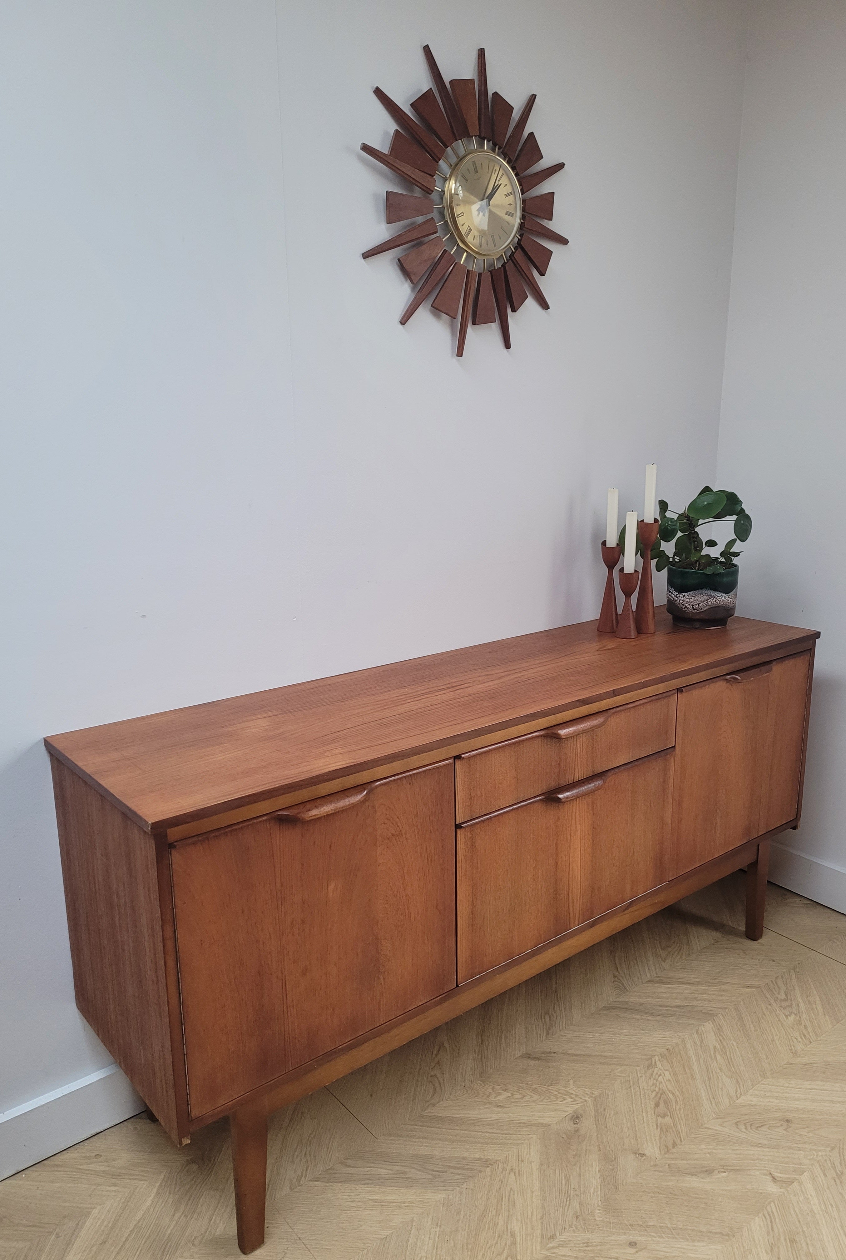 Teak Compact Sideboard
