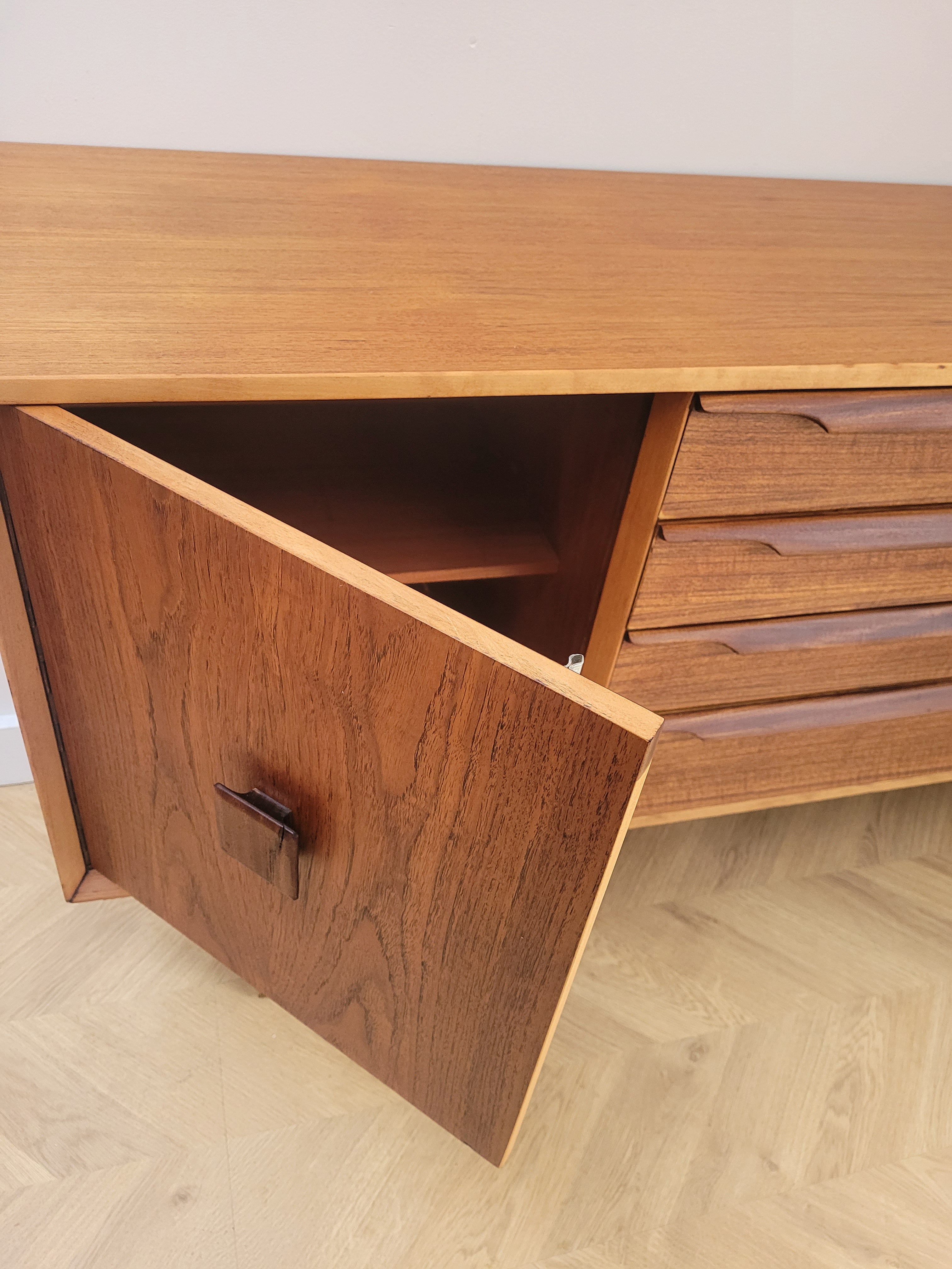 Teak Compact Sideboard