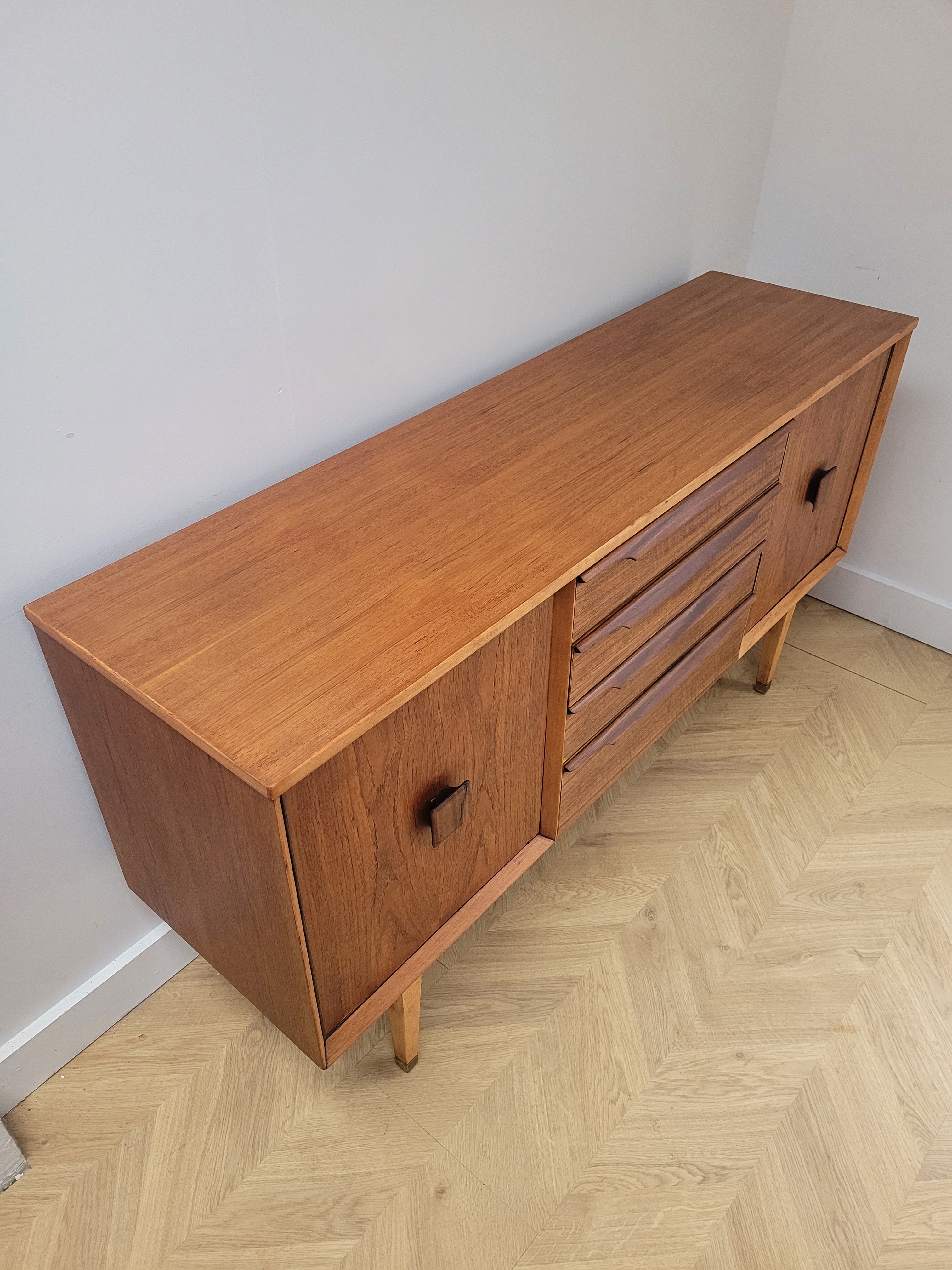 Teak Compact Sideboard