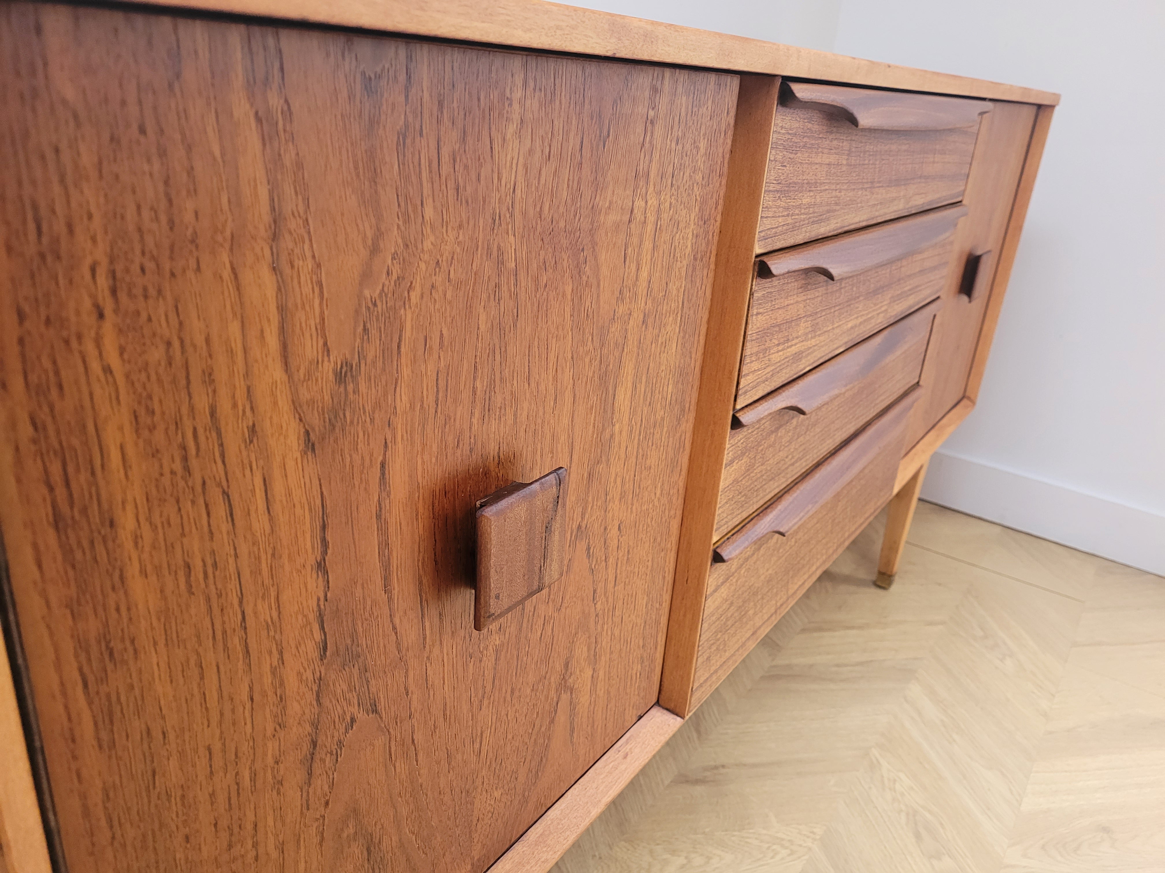Teak Compact Sideboard