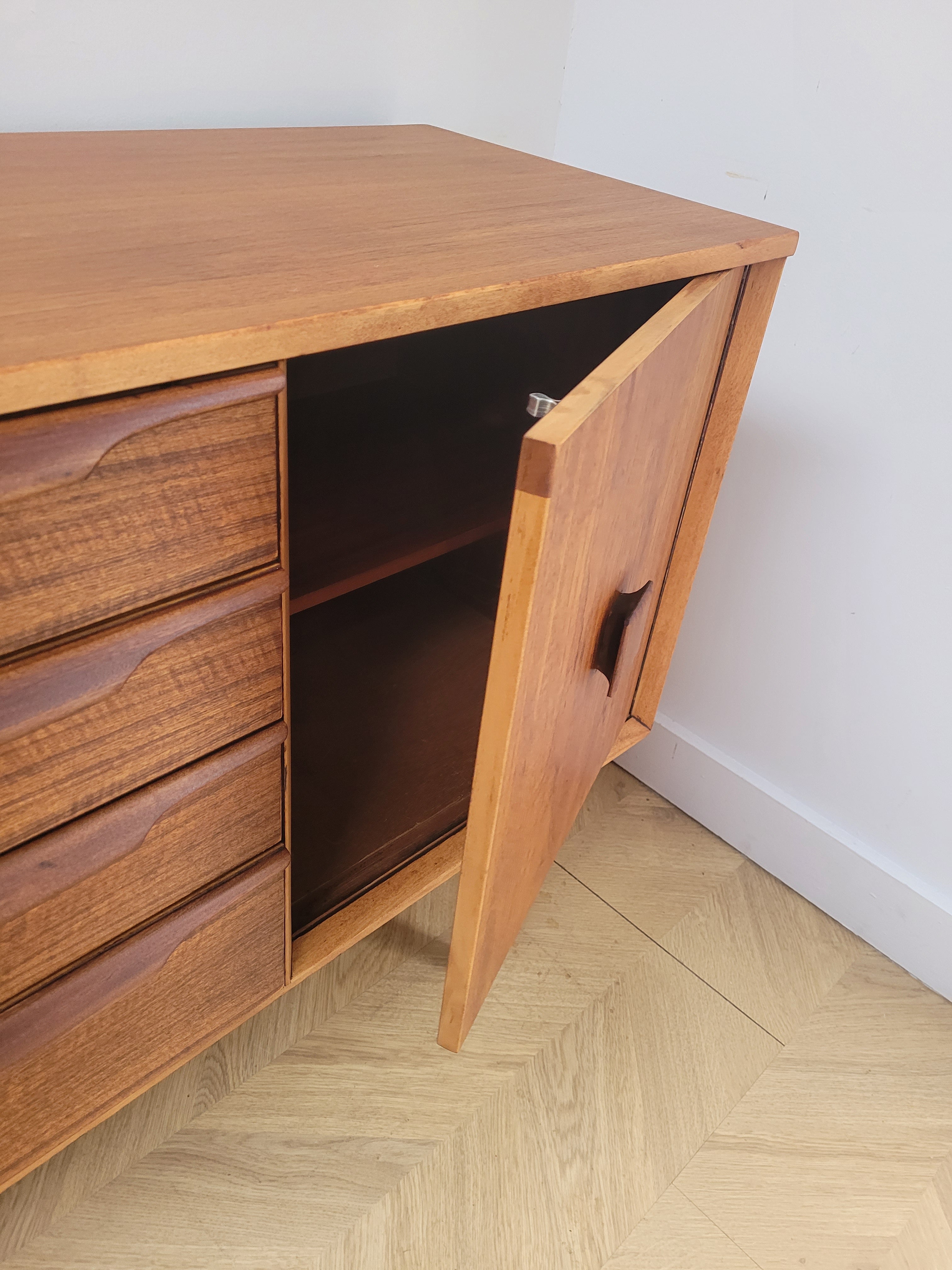 Teak Compact Sideboard