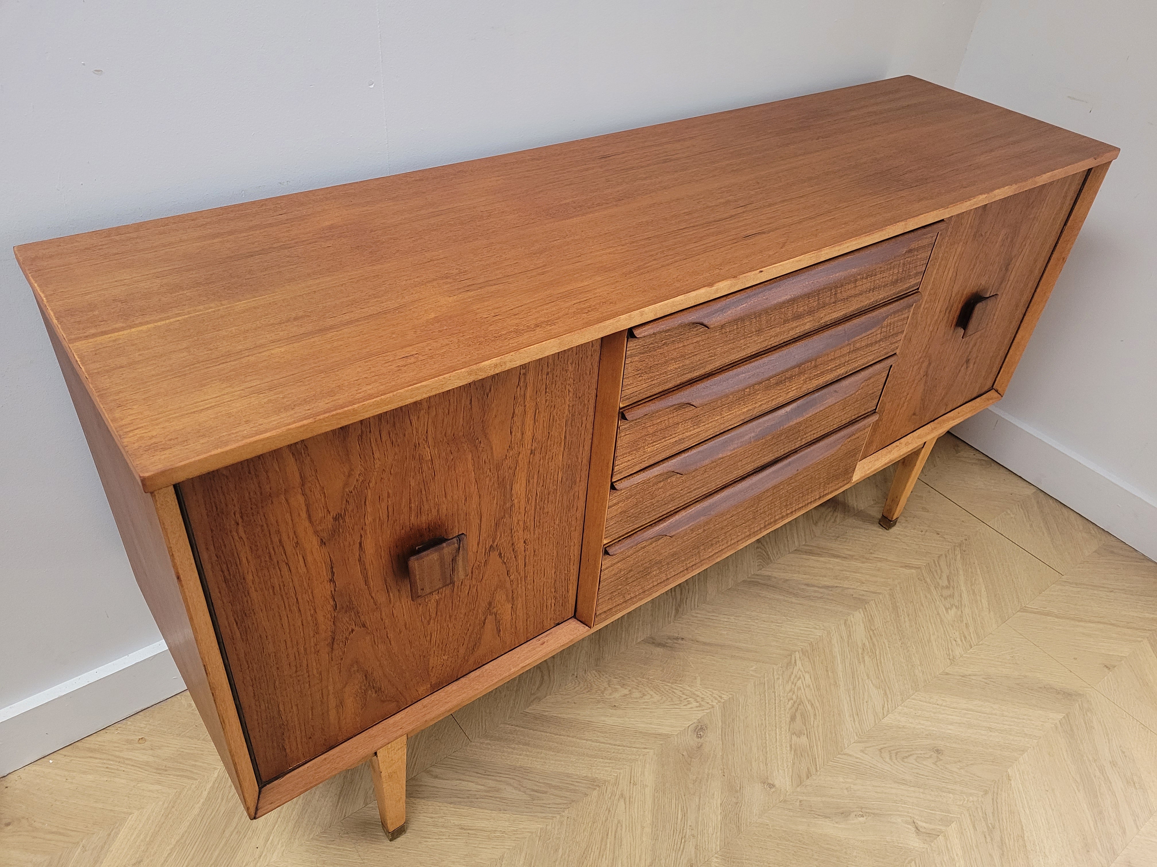 Teak Compact Sideboard