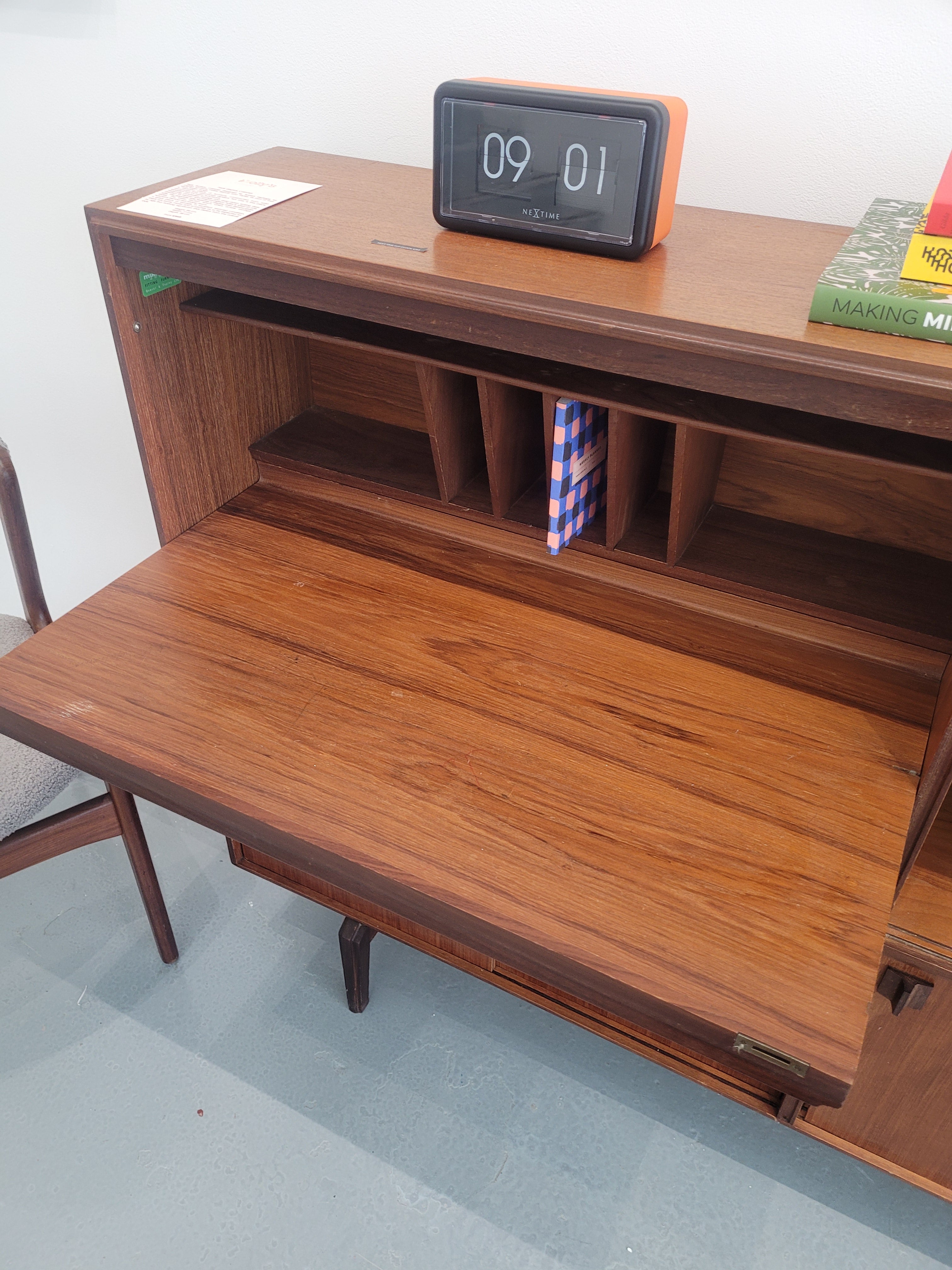 Teak Display Cabinet