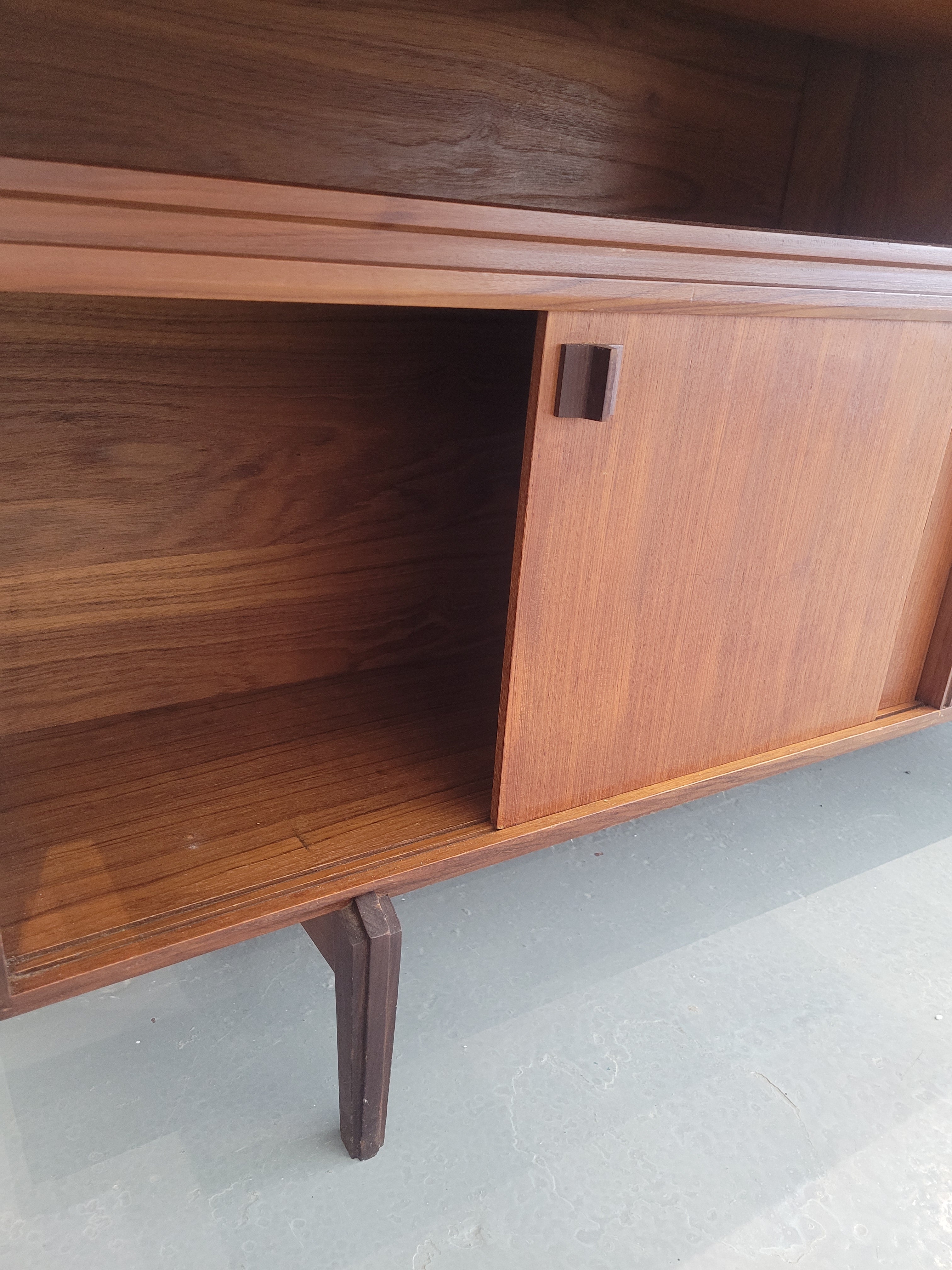 Teak Display Cabinet