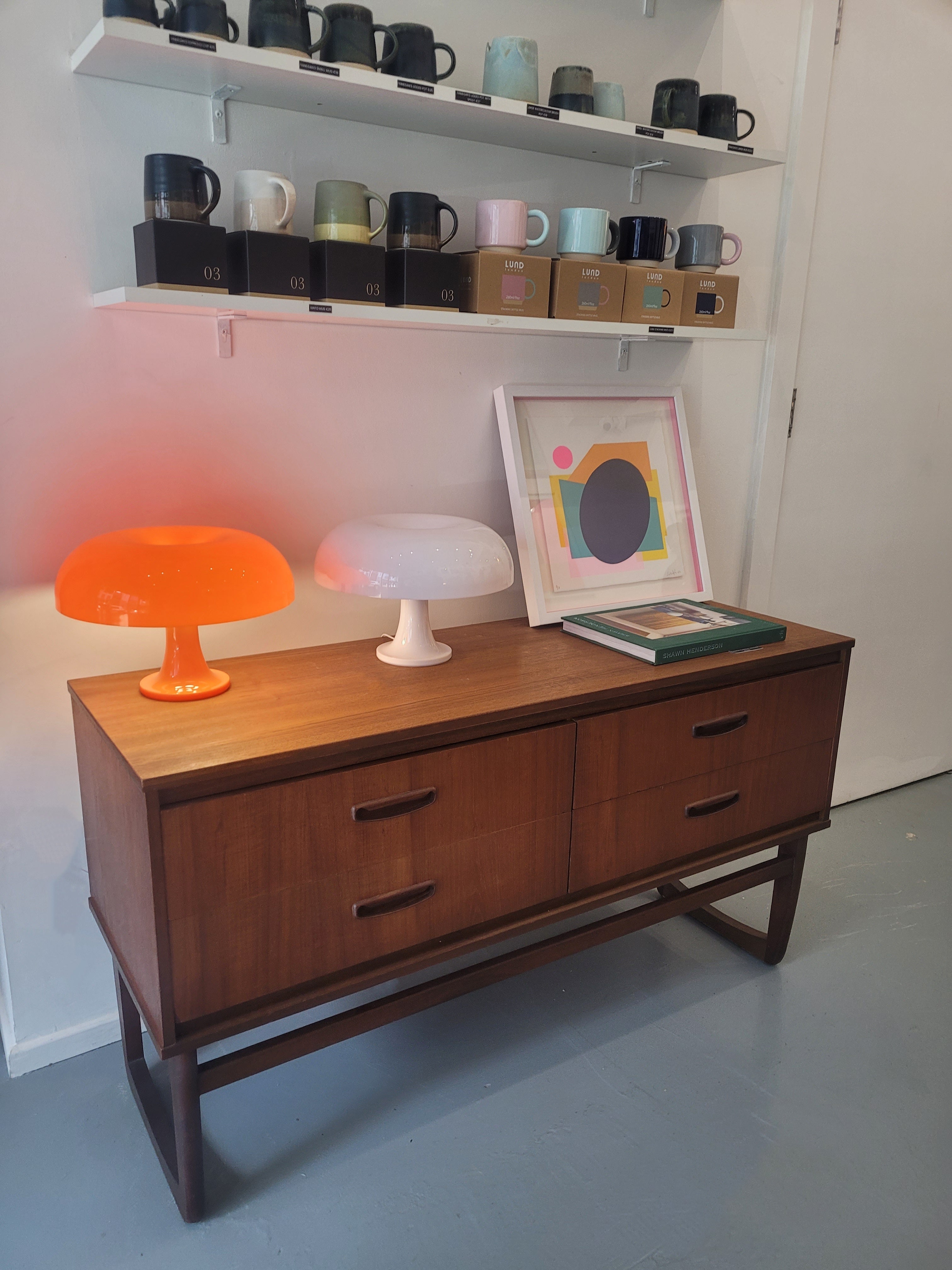 Teak Compact Sideboard