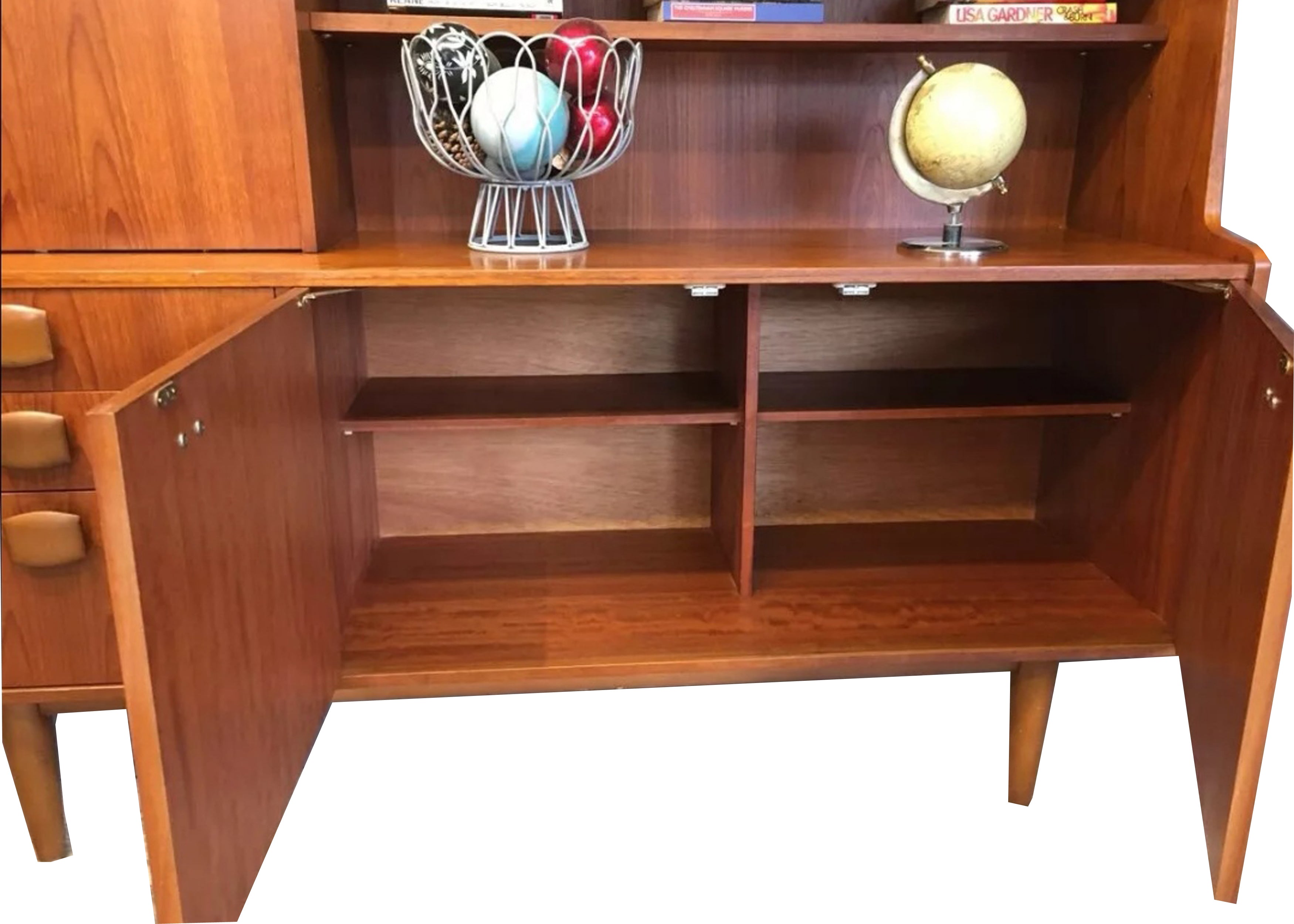 Mid Century Teak Highboard