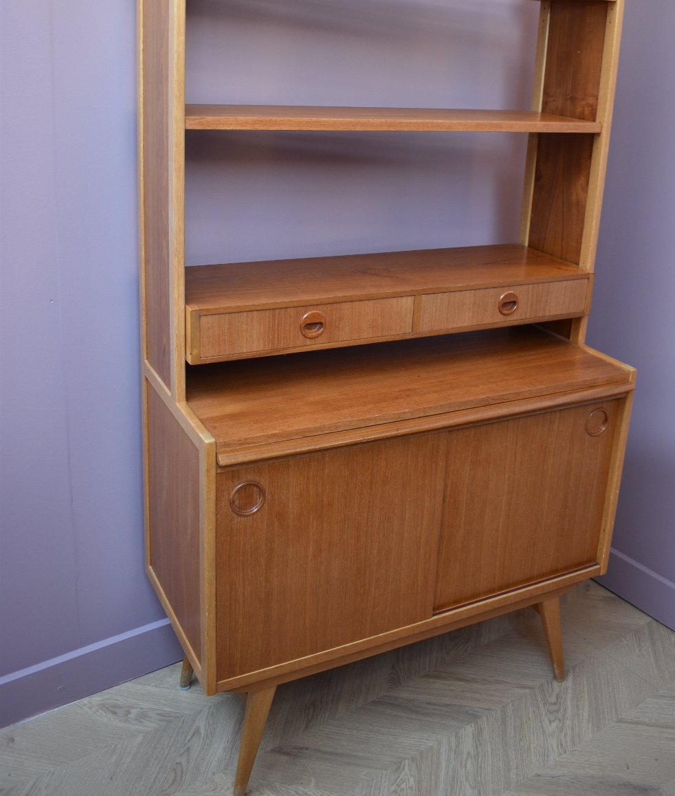 Swedish Bookcase/Writing Desk