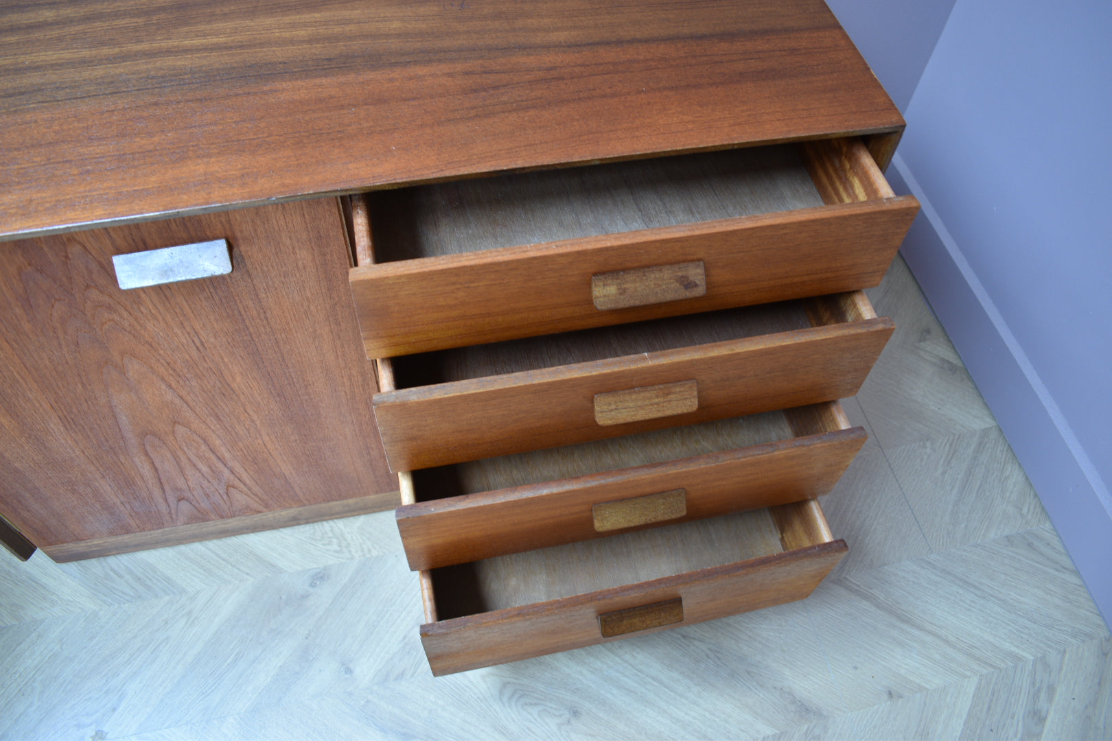 Teak Compact Sideboard