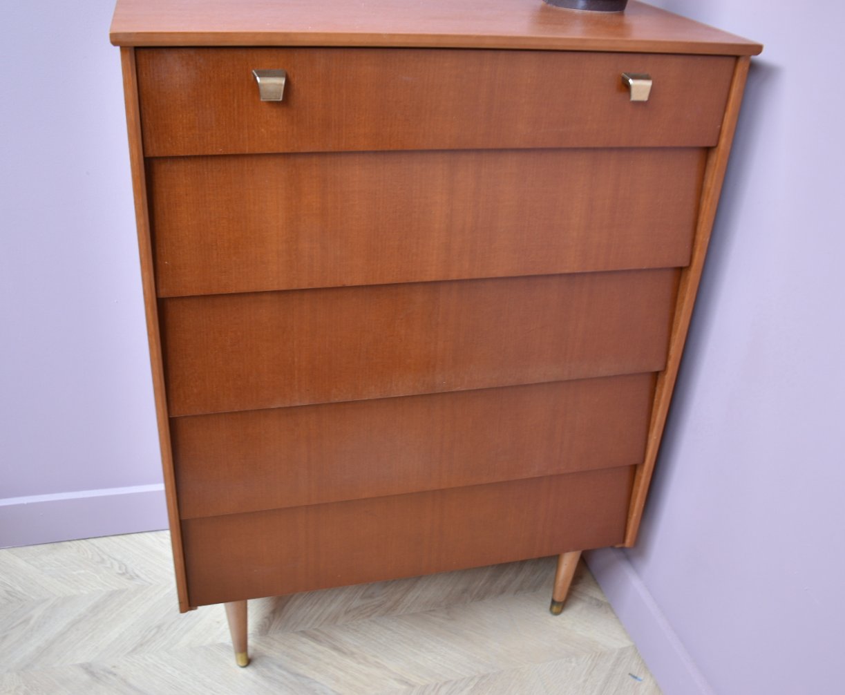 Avalon Teak & Brass Drawers