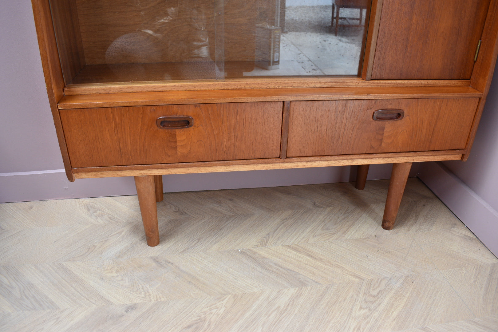 Teak Bookcase sideboard