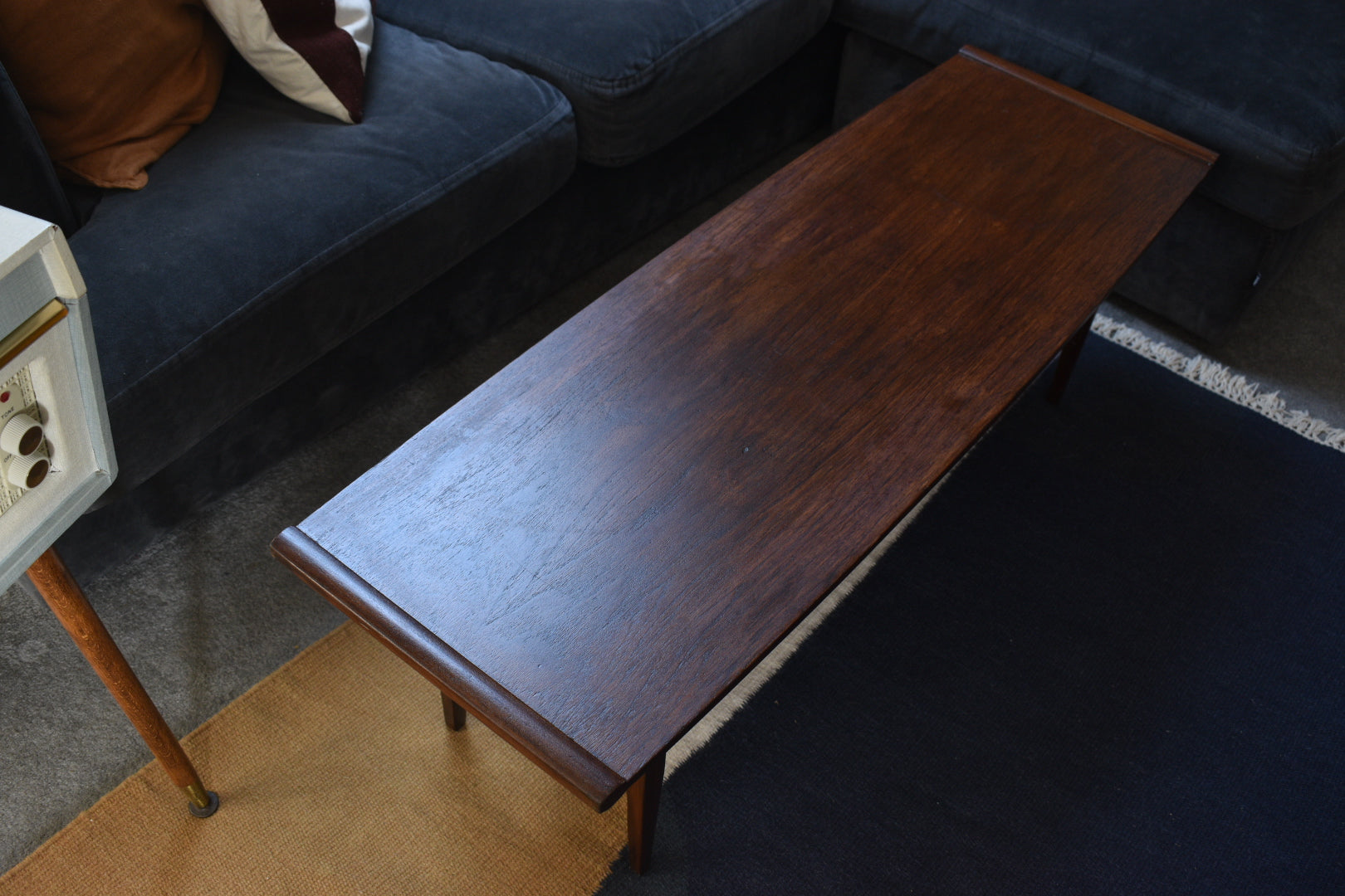 Teak coffee table