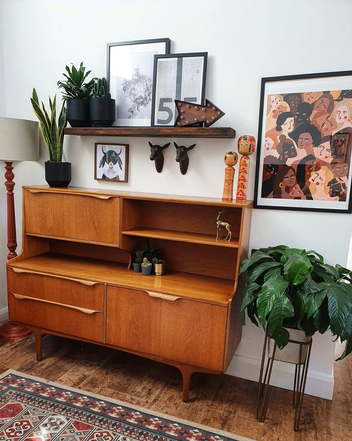 Mid Century Teak Sideboard Sutcliffe of Todmorden