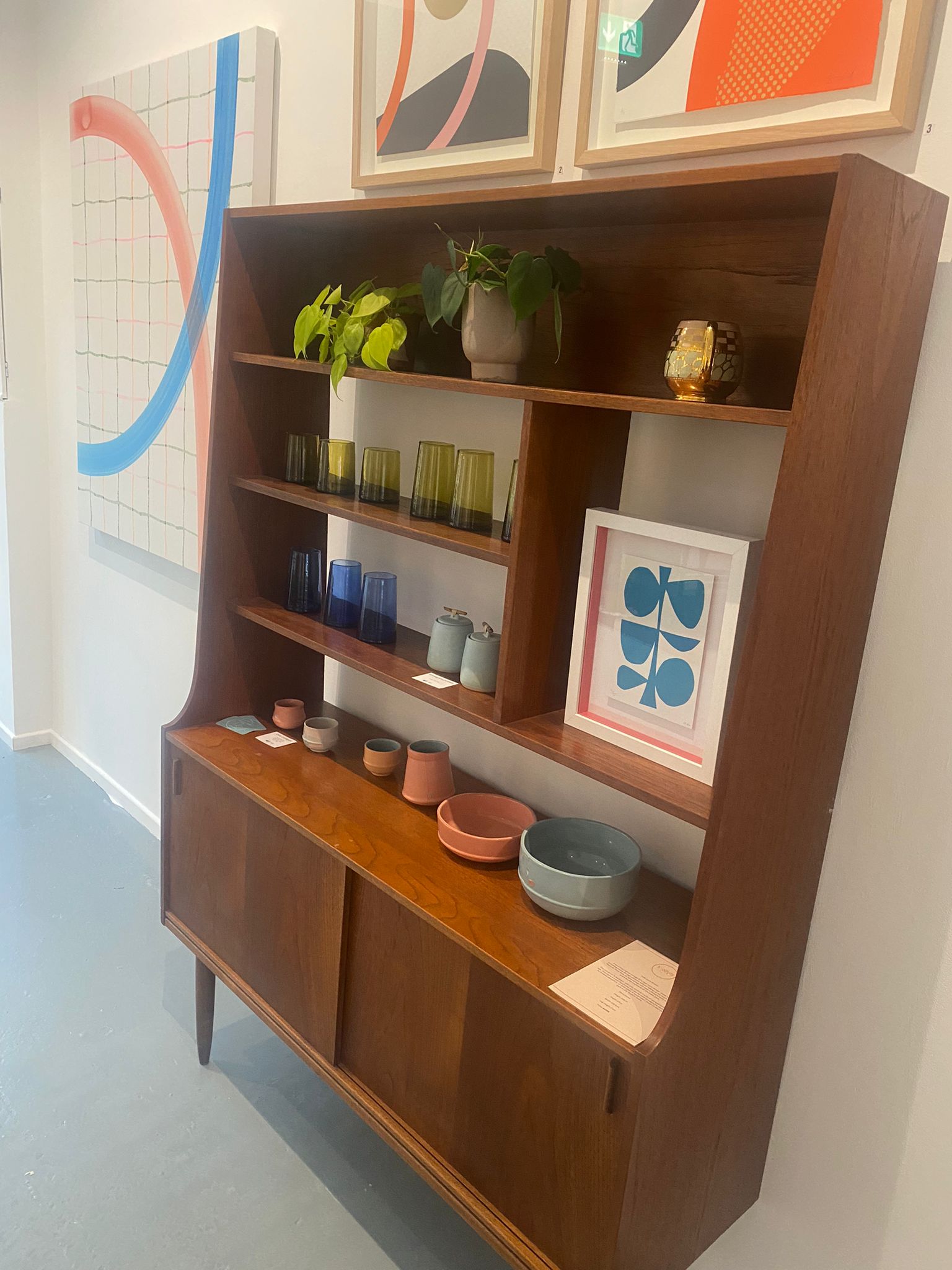 Teak Room Divider